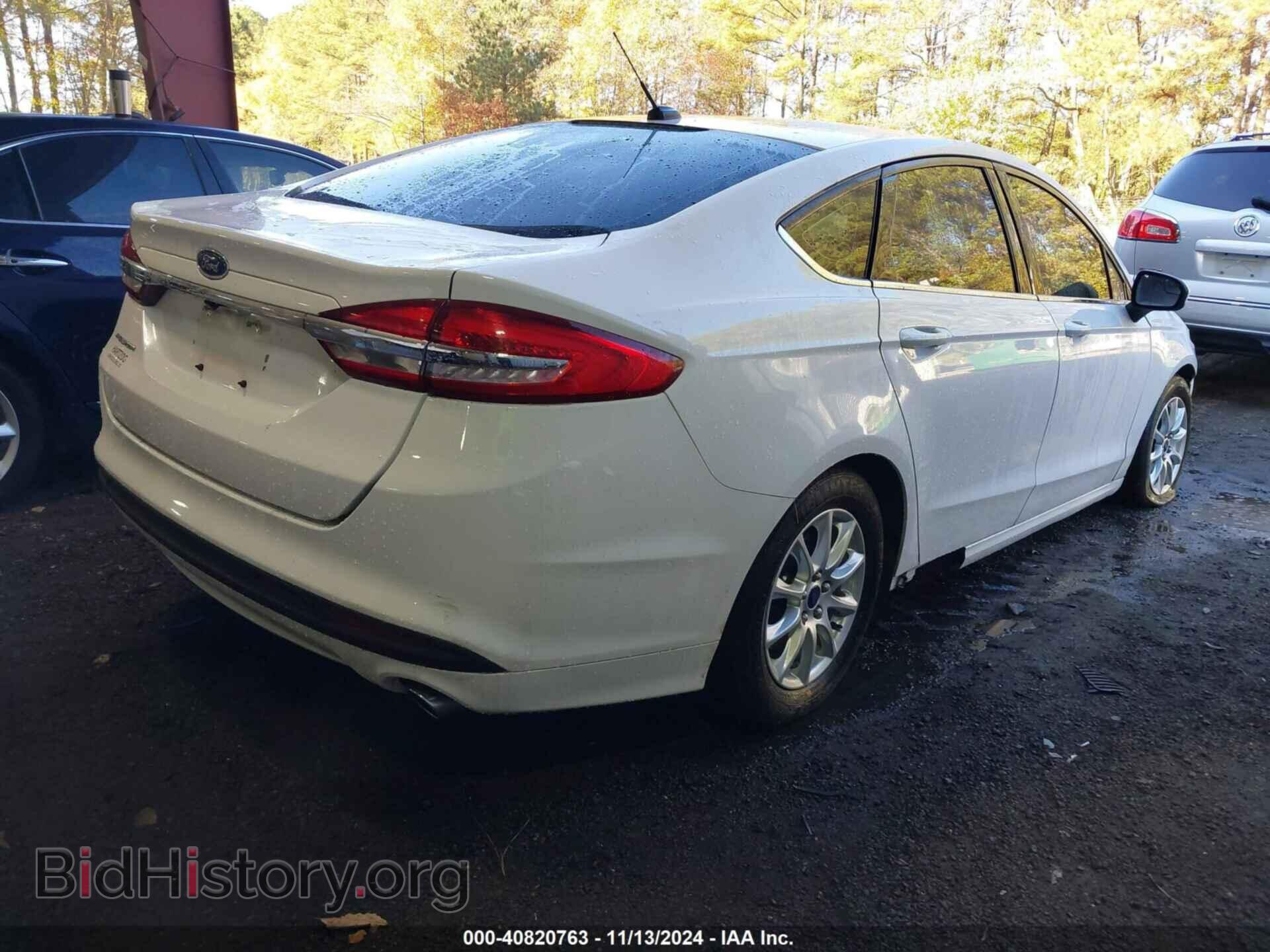 2017 FORD FUSION - VIN: 3FA6P0G78HR145667 - Фото 4