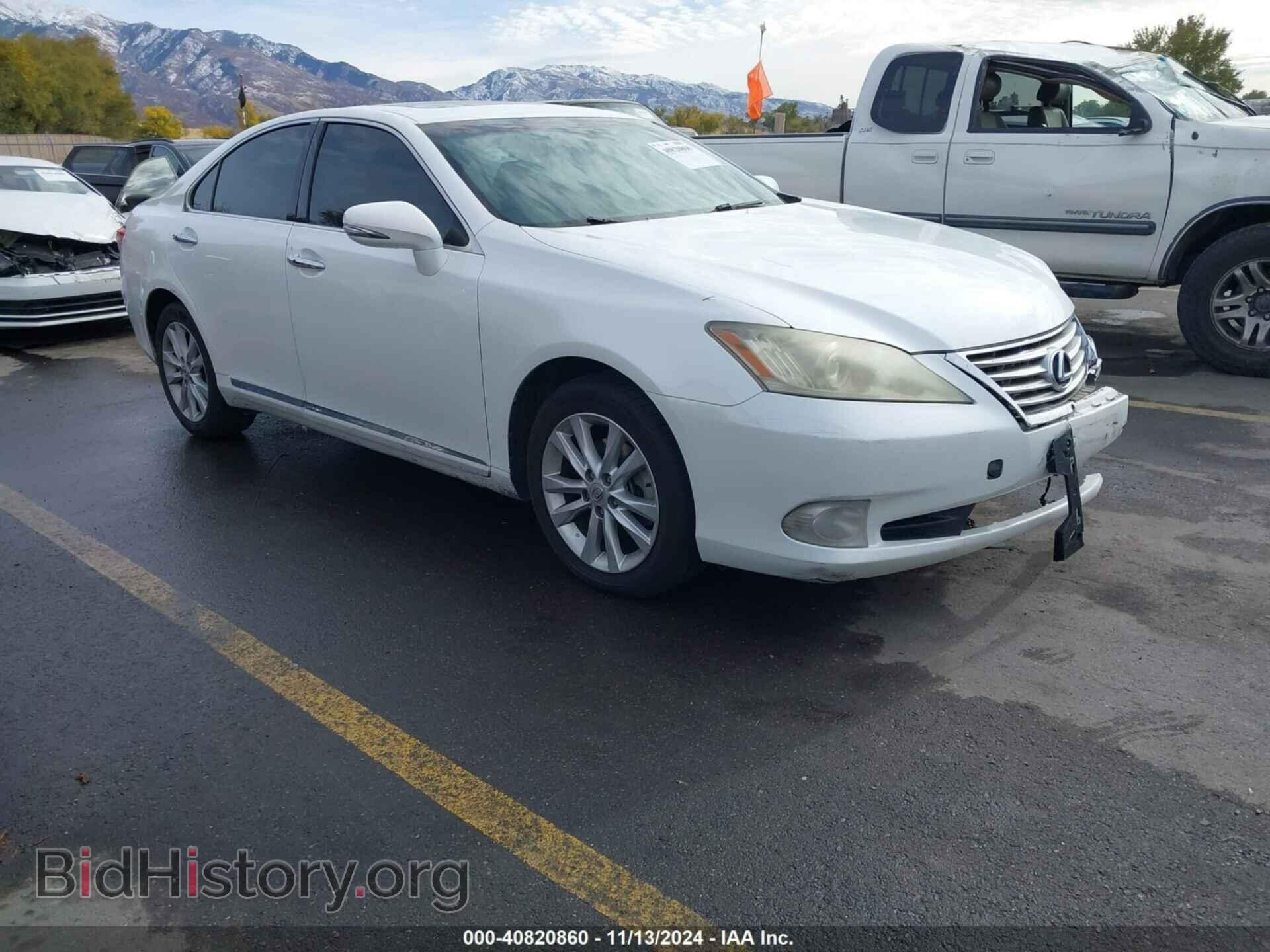 Фотография JTHBK1EGXC2475984 - LEXUS ES 350 2012