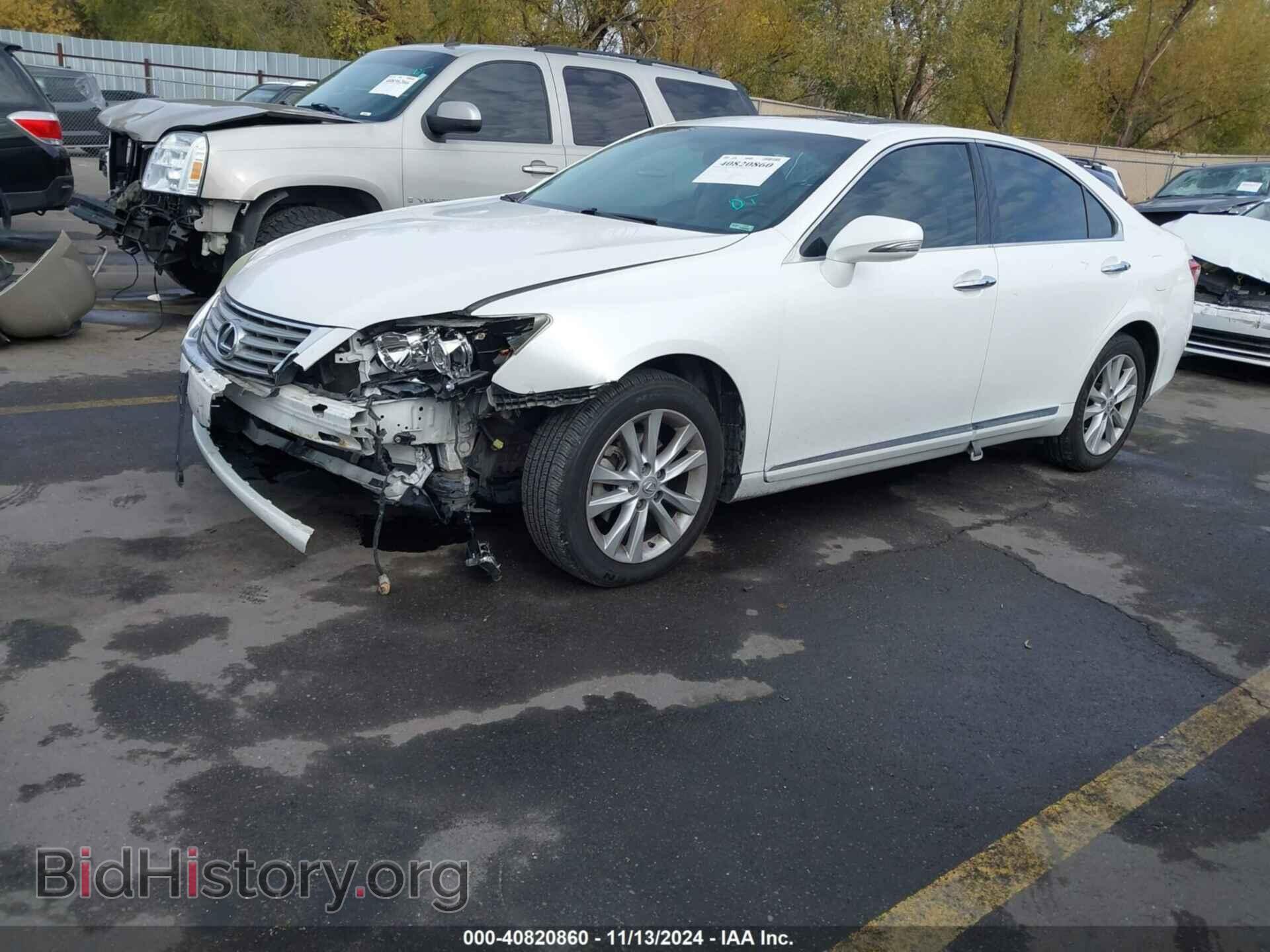 2012 LEXUS ES 350 - VIN: JTHBK1EGXC2475984 - Фото 2
