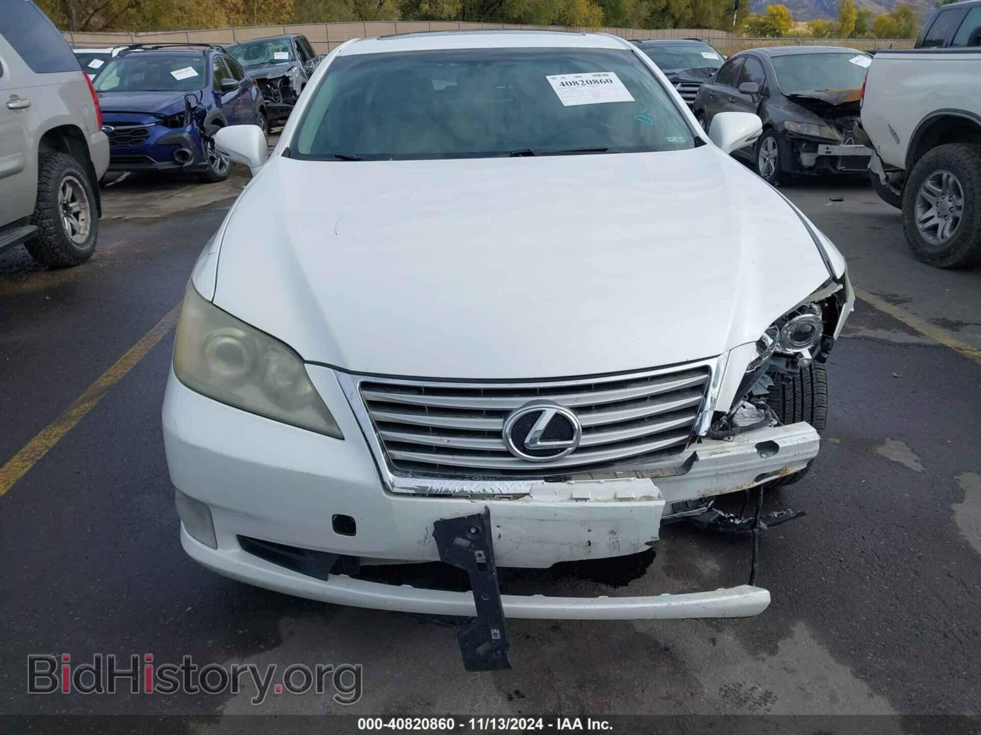 2012 LEXUS ES 350 - VIN: JTHBK1EGXC2475984 - Фото 12