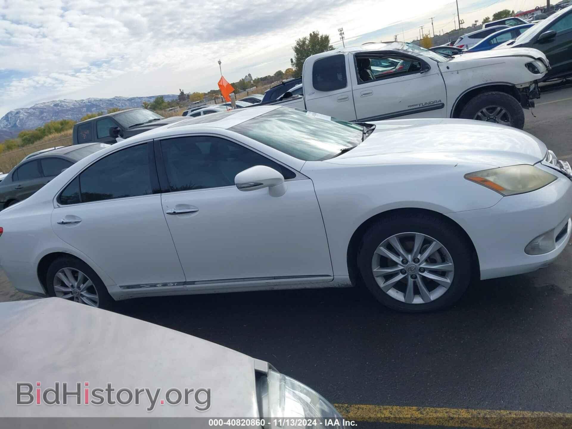 2012 LEXUS ES 350 - VIN: JTHBK1EGXC2475984 - Фото 13