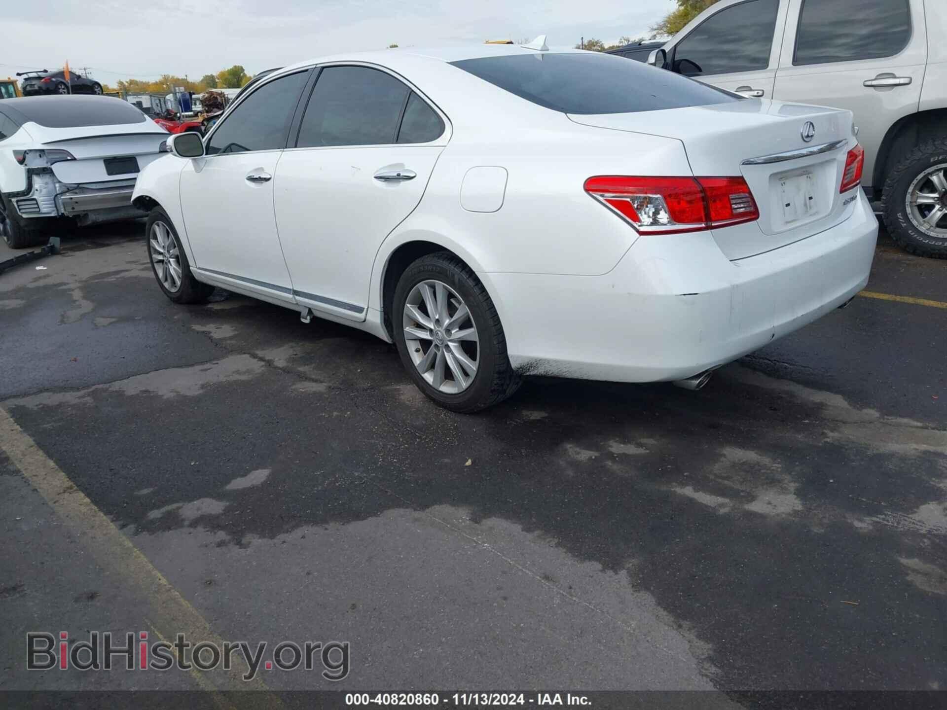 2012 LEXUS ES 350 - VIN: JTHBK1EGXC2475984 - Фото 3