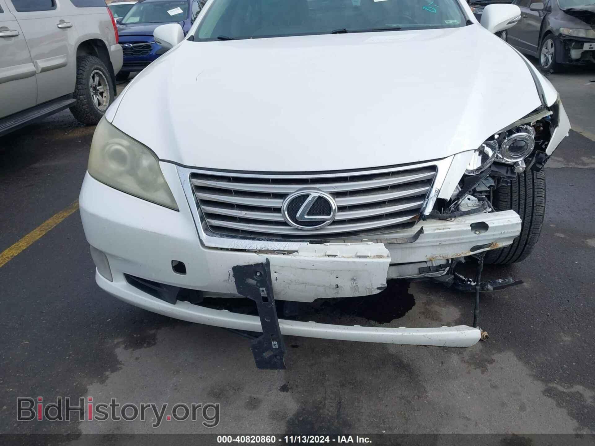 2012 LEXUS ES 350 - VIN: JTHBK1EGXC2475984 - Фото 6