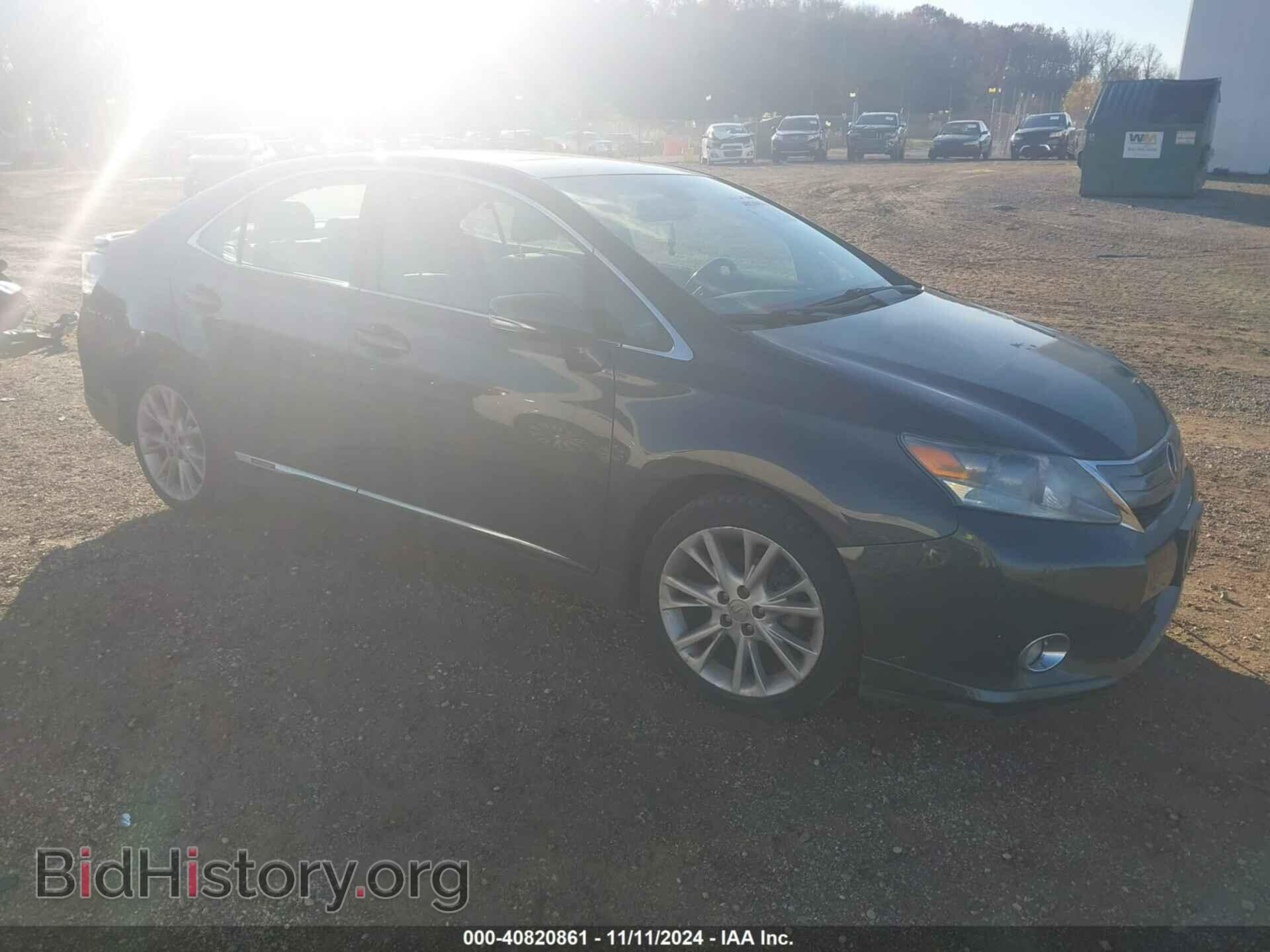 Фотография JTHBB1BA9A2015485 - LEXUS HS 250H 2010