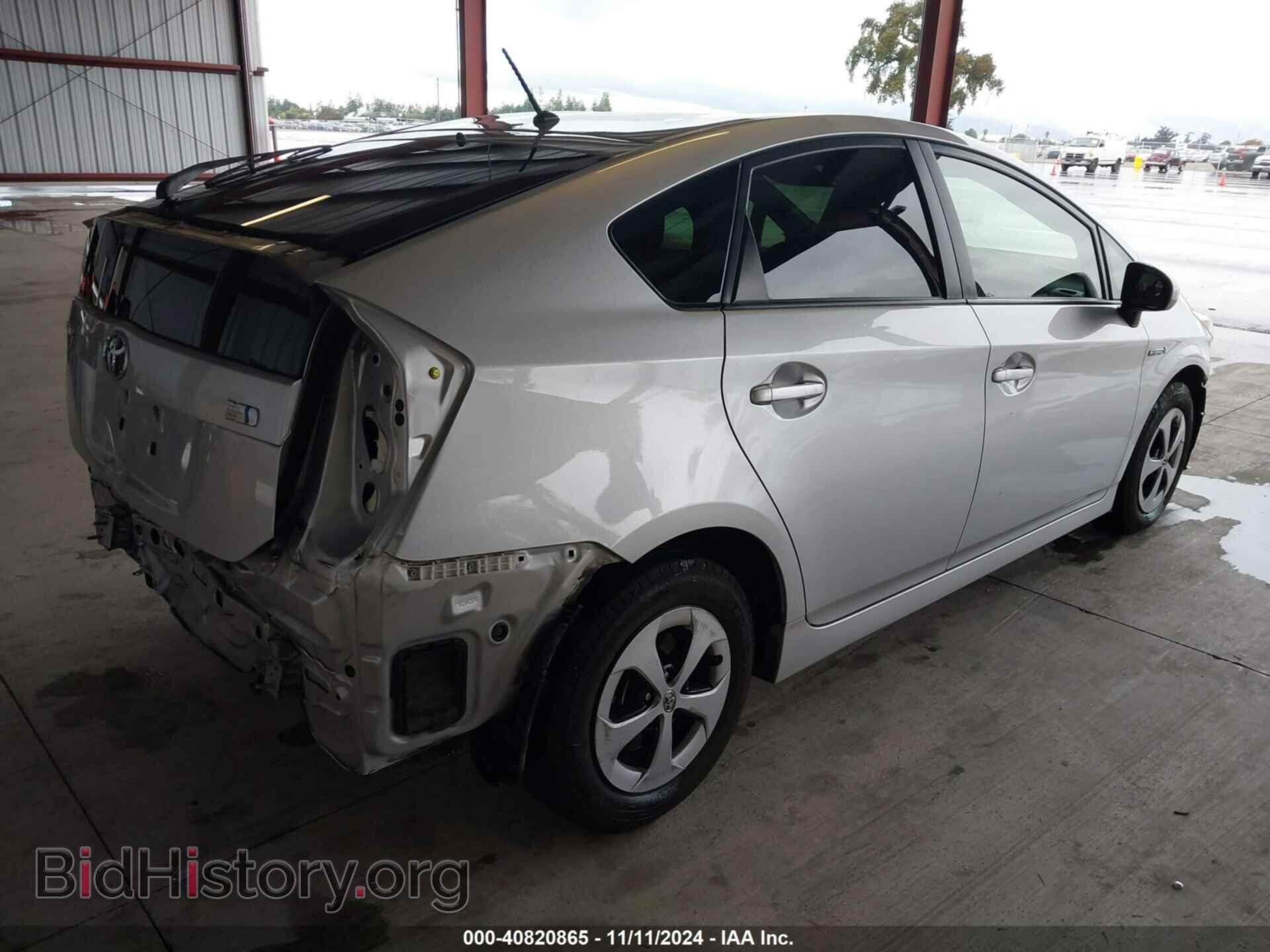 2014 TOYOTA PRIUS - VIN: JTDKN3DU2E0380653 - Фото 4