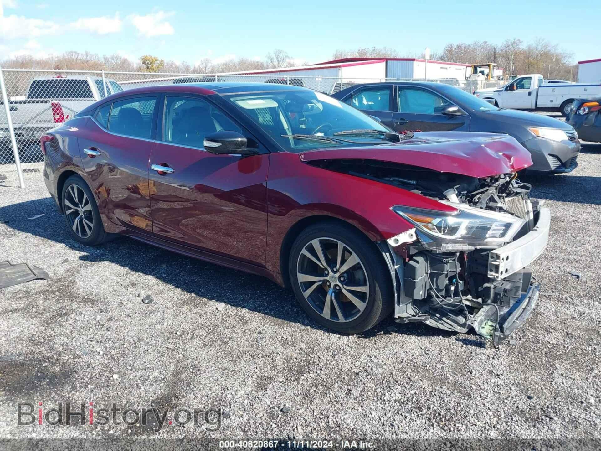 Фотография 1N4AA6AP4HC372196 - NISSAN MAXIMA 2017