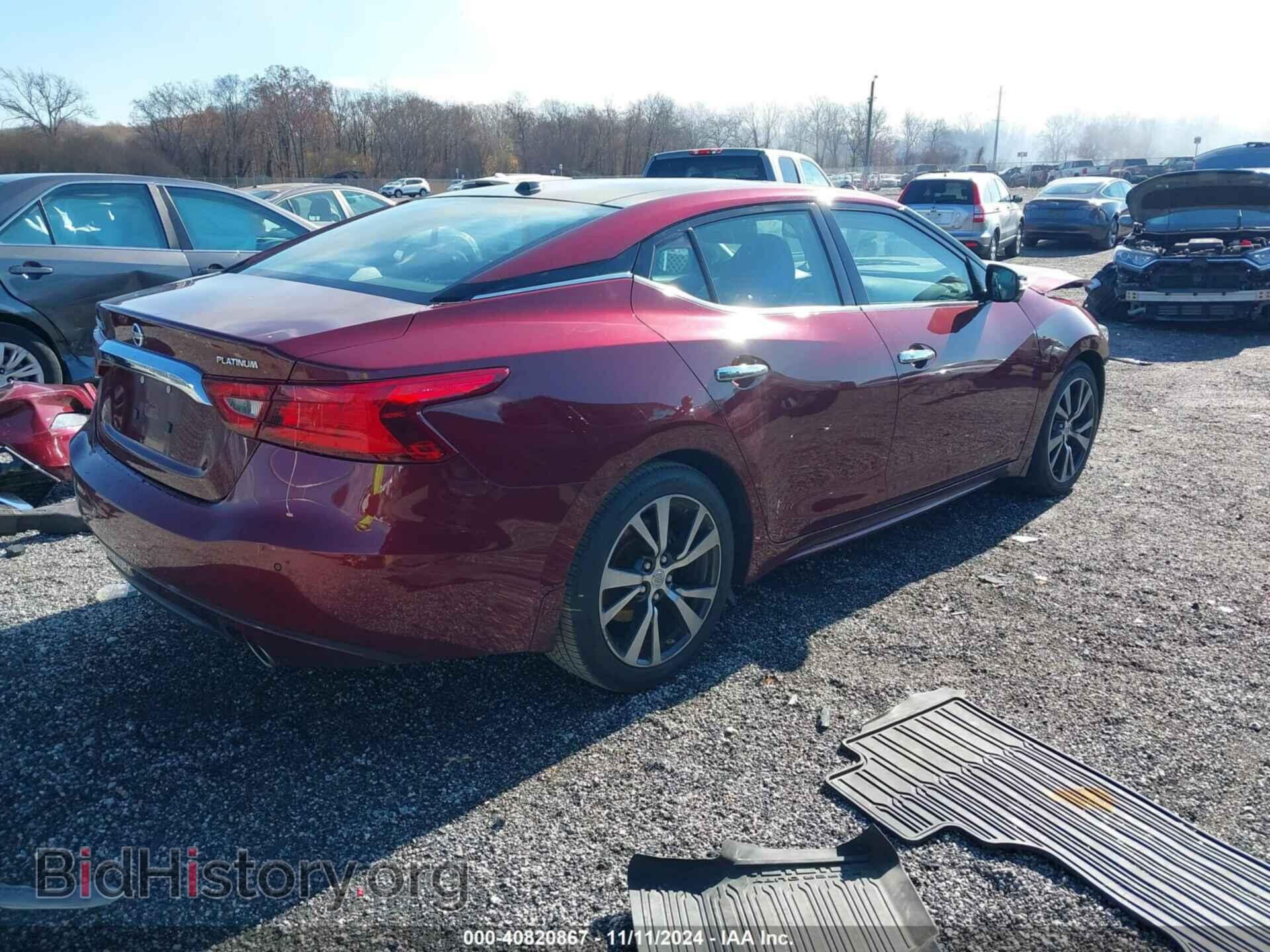 2017 NISSAN MAXIMA - VIN: 1N4AA6AP4HC372196 - Фото 4