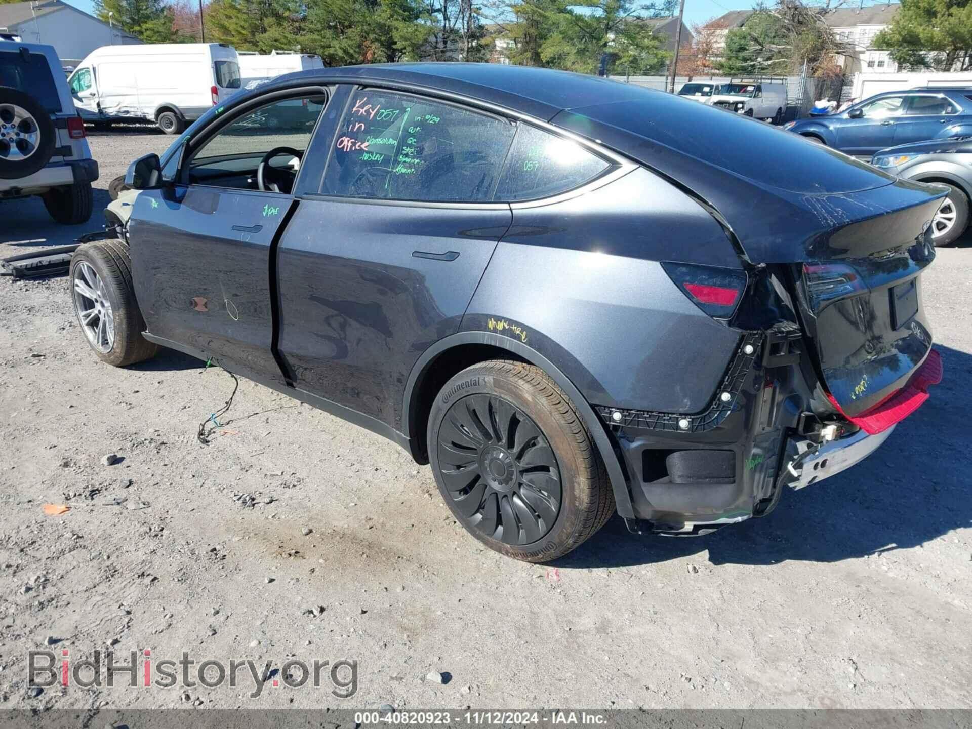 2024 TESLA MODEL Y - VIN: 7SAYGDED3RF092501 - Фото 3