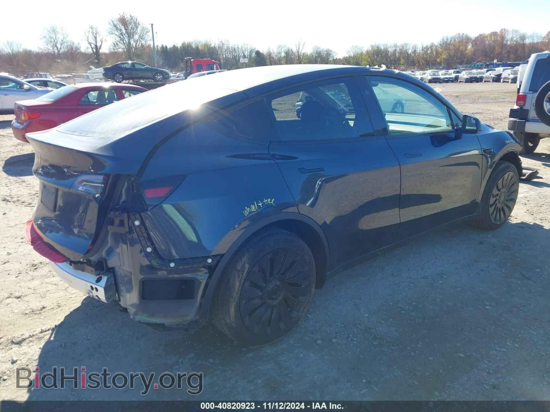2024 TESLA MODEL Y - VIN: 7SAYGDED3RF092501 - Фото 4