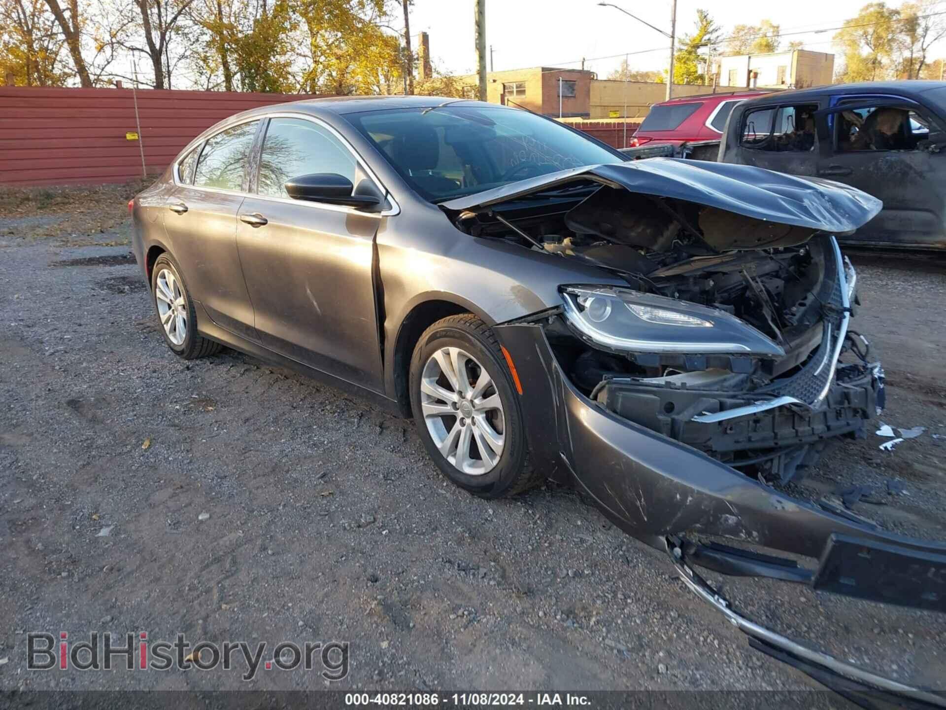 Фотография 1C3CCCABXFN531258 - CHRYSLER 200 2015
