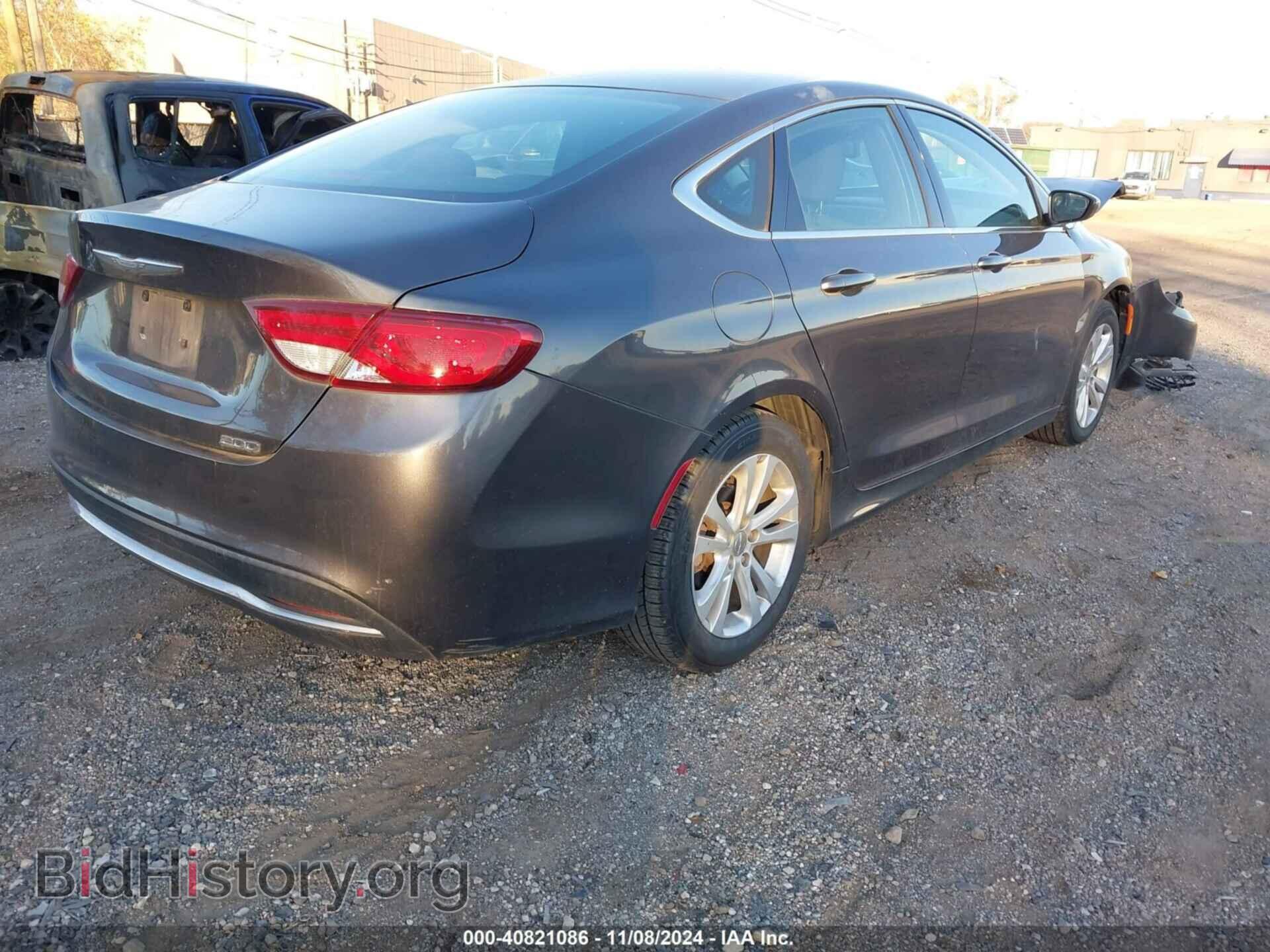 2015 CHRYSLER 200 - VIN: 1C3CCCABXFN531258 - Фото 4