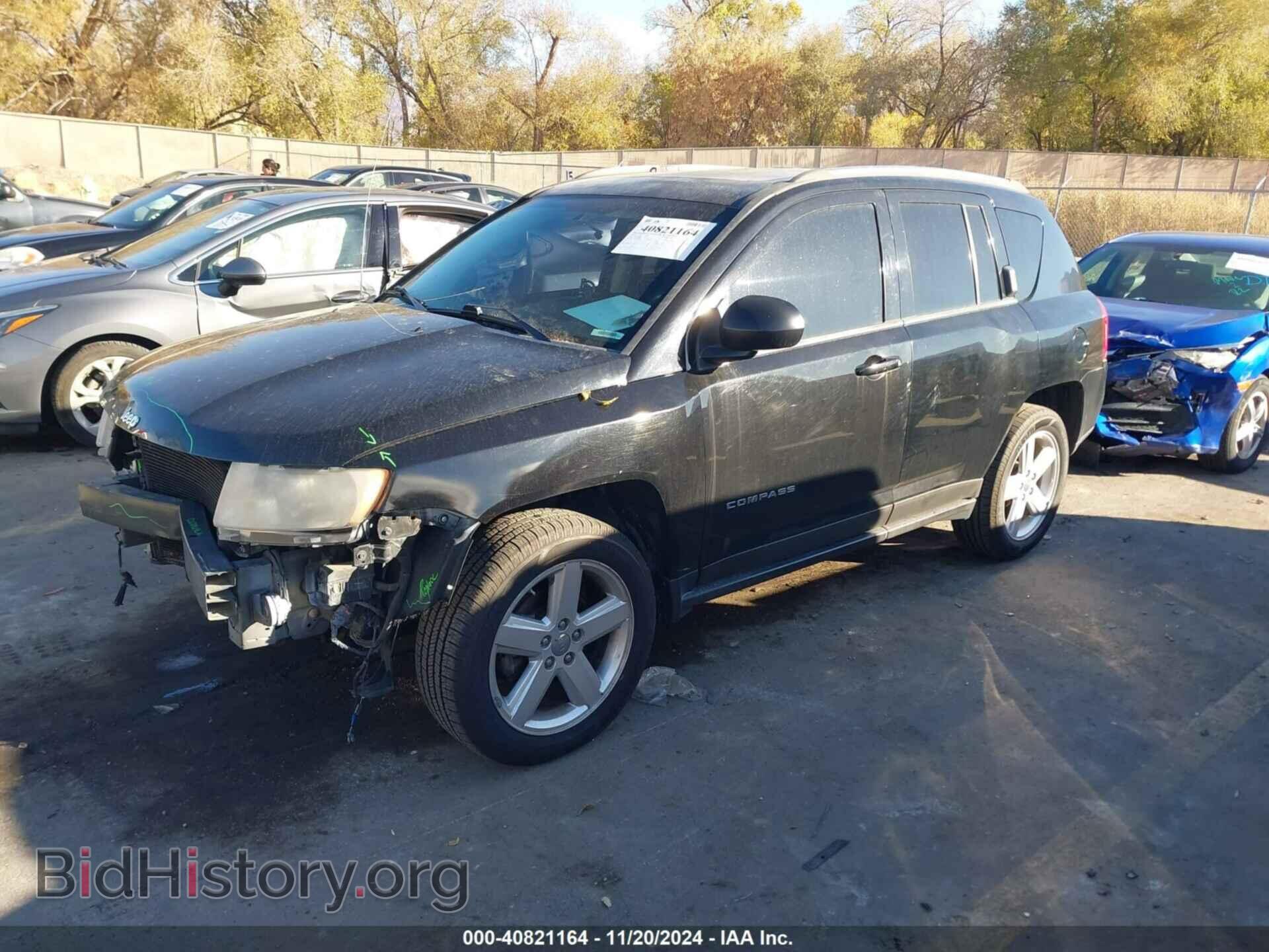 2012 JEEP COMPASS - VIN: 1C4NJDCB4CD603442 - Фото 2
