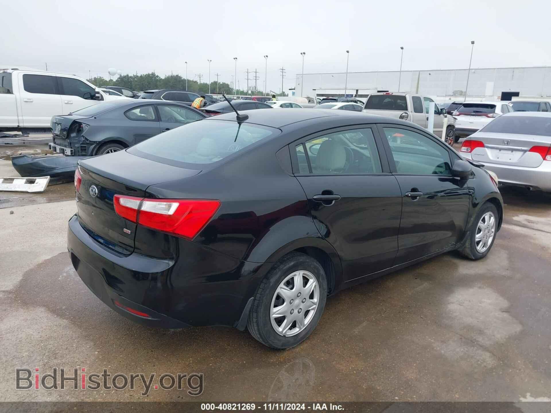 2015 KIA RIO - VIN: KNADM4A34F6520629 - Фото 4