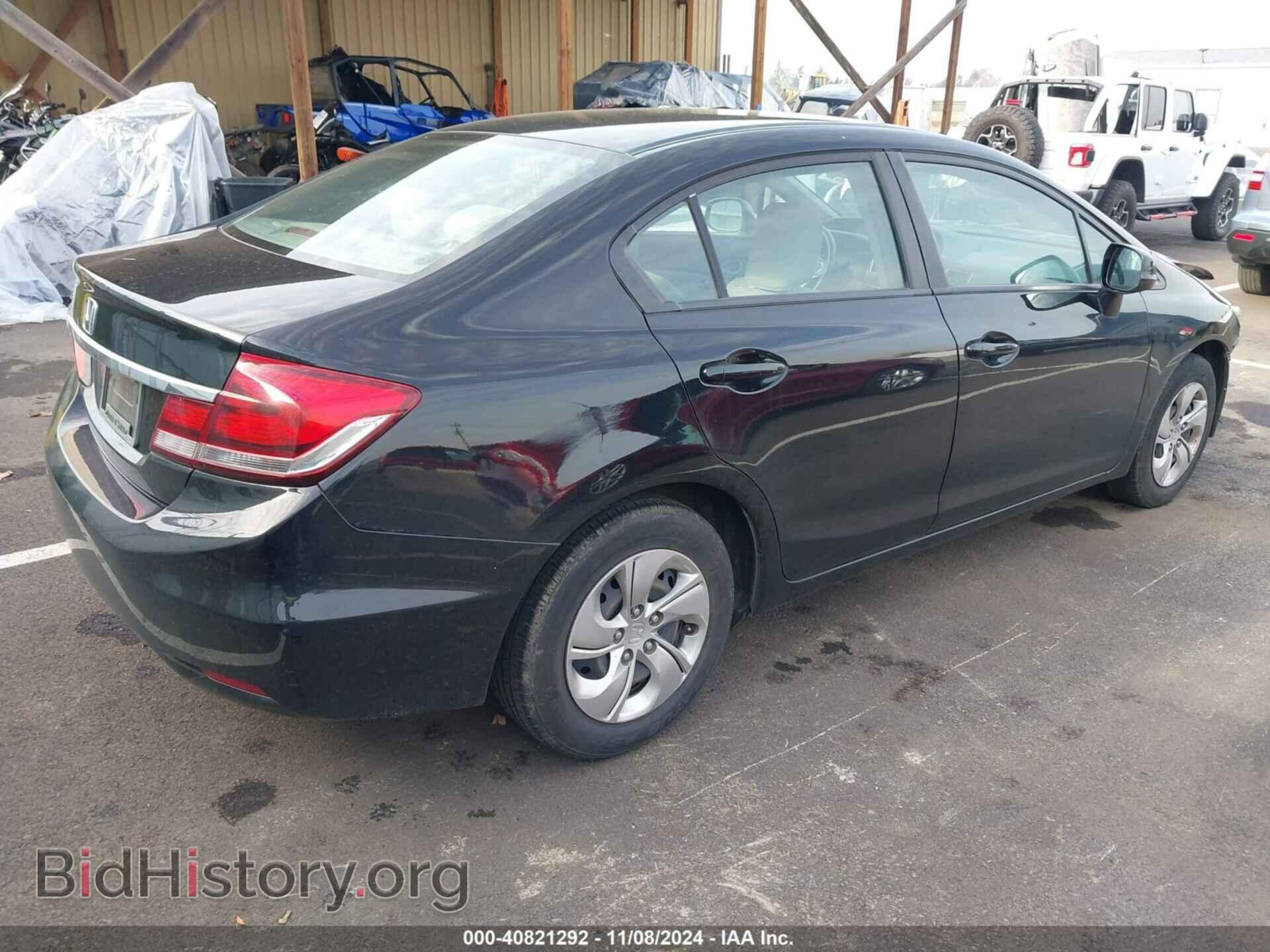 2013 HONDA CIVIC - VIN: 19XFB2F56DE274545 - Фото 4