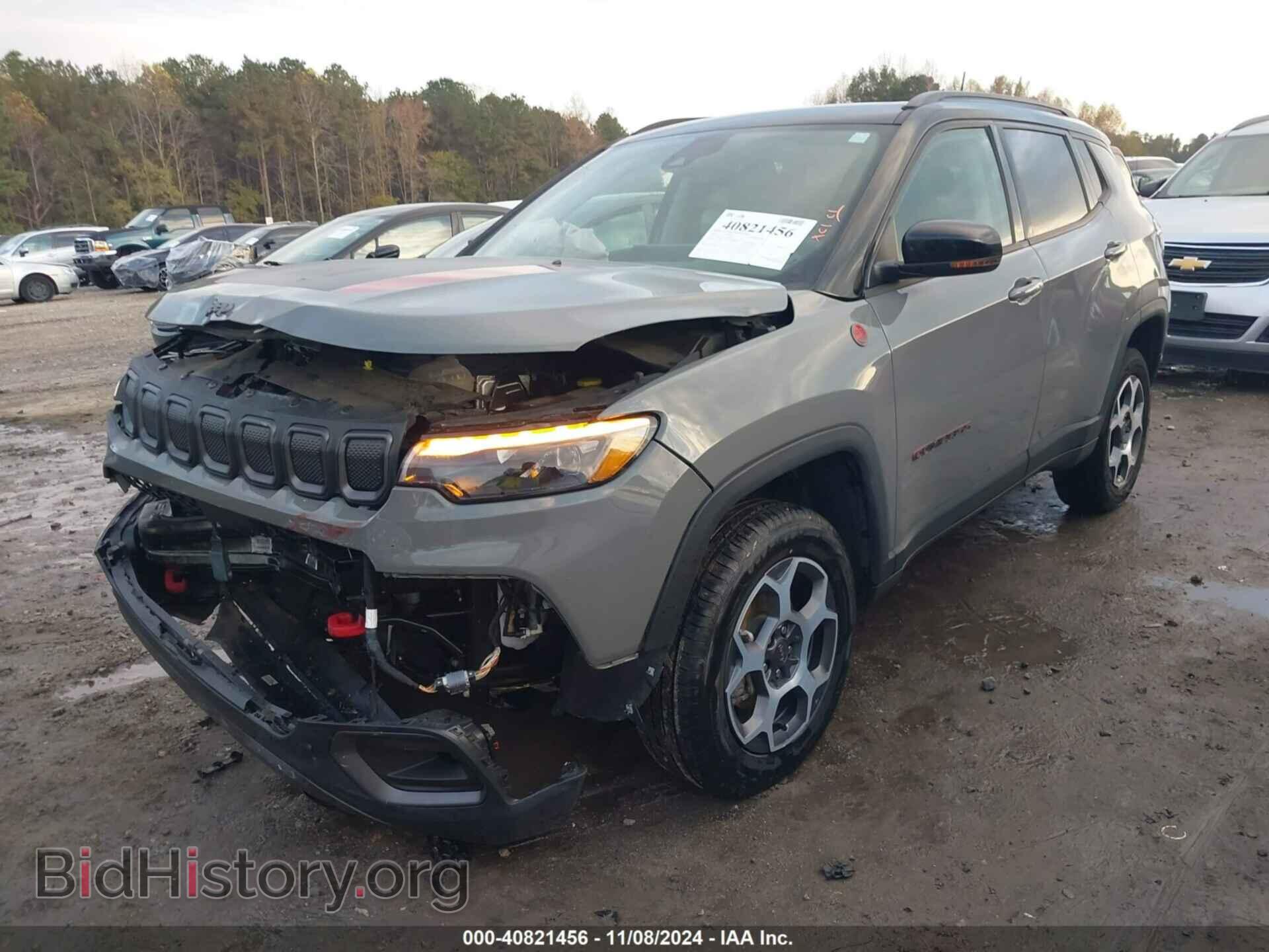 2022 JEEP COMPASS - VIN: 3C4NJDDB3NT208468 - Фото 2