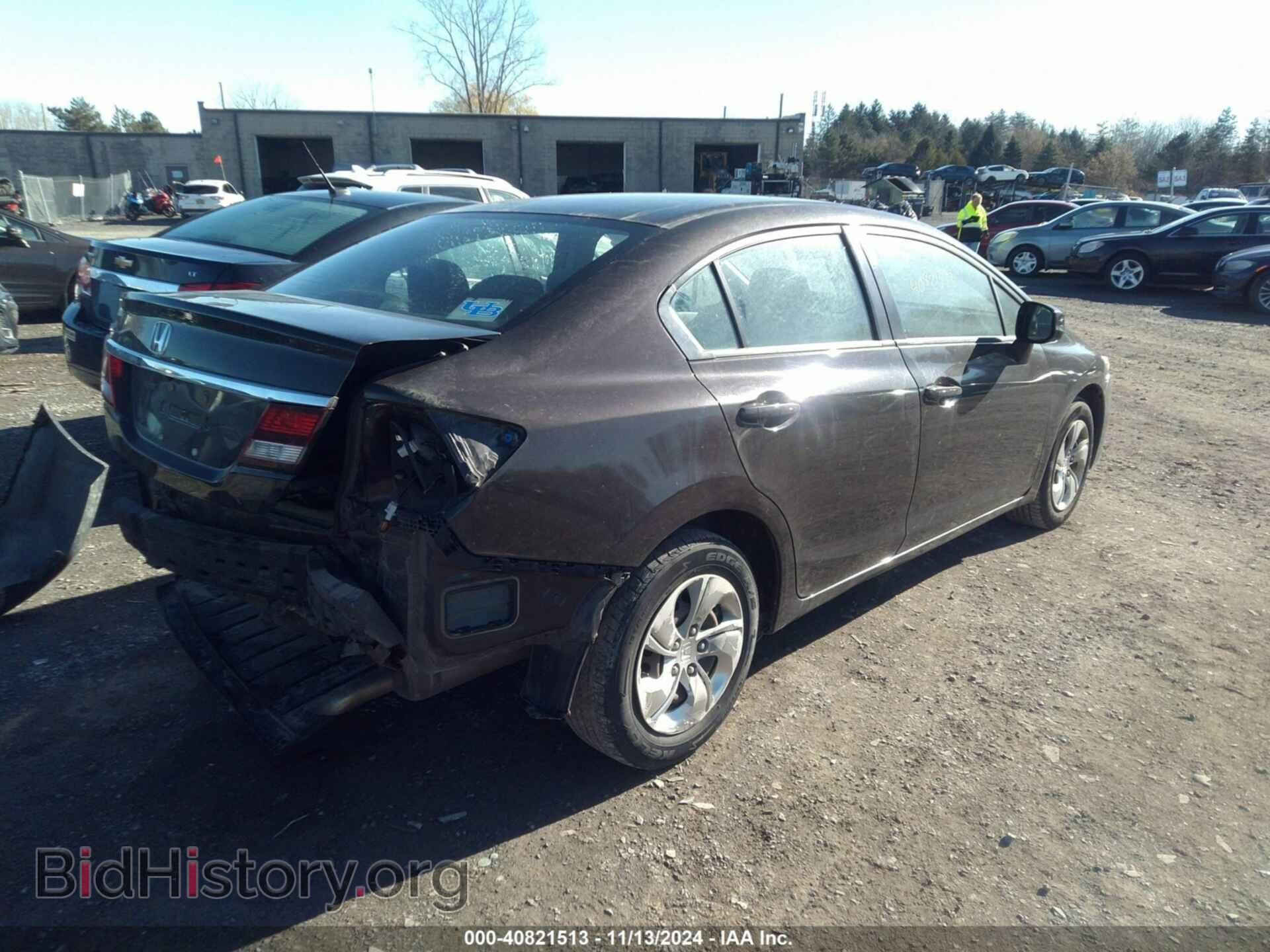 2013 HONDA CIVIC - VIN: 2HGFB2F52DH590109 - Фото 4