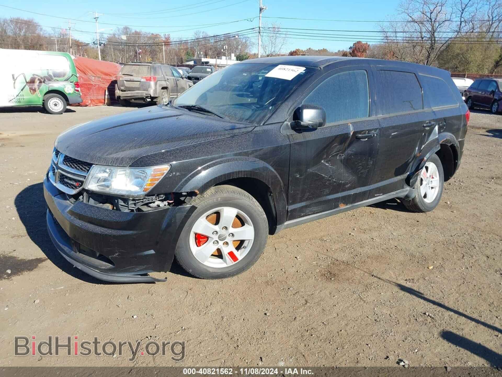 2013 DODGE JOURNEY - VIN: 3C4PDCAB0DT600577 - Фото 2