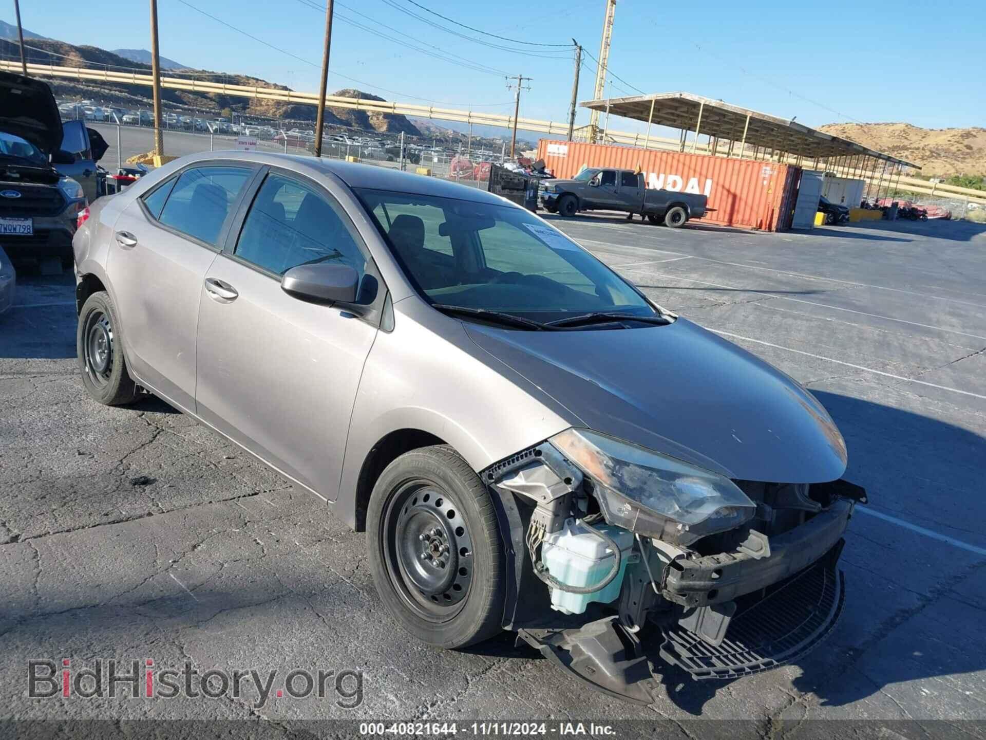 Photo 2T1BURHE5FC416979 - TOYOTA COROLLA 2015