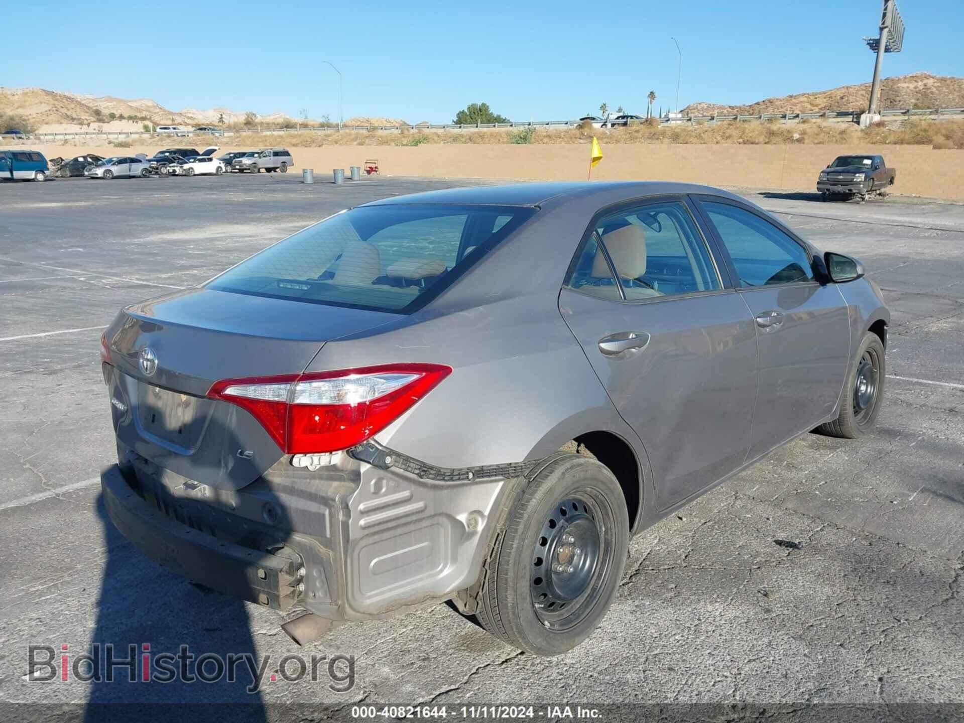 2015 TOYOTA COROLLA - VIN: 2T1BURHE5FC416979 - Фото 4