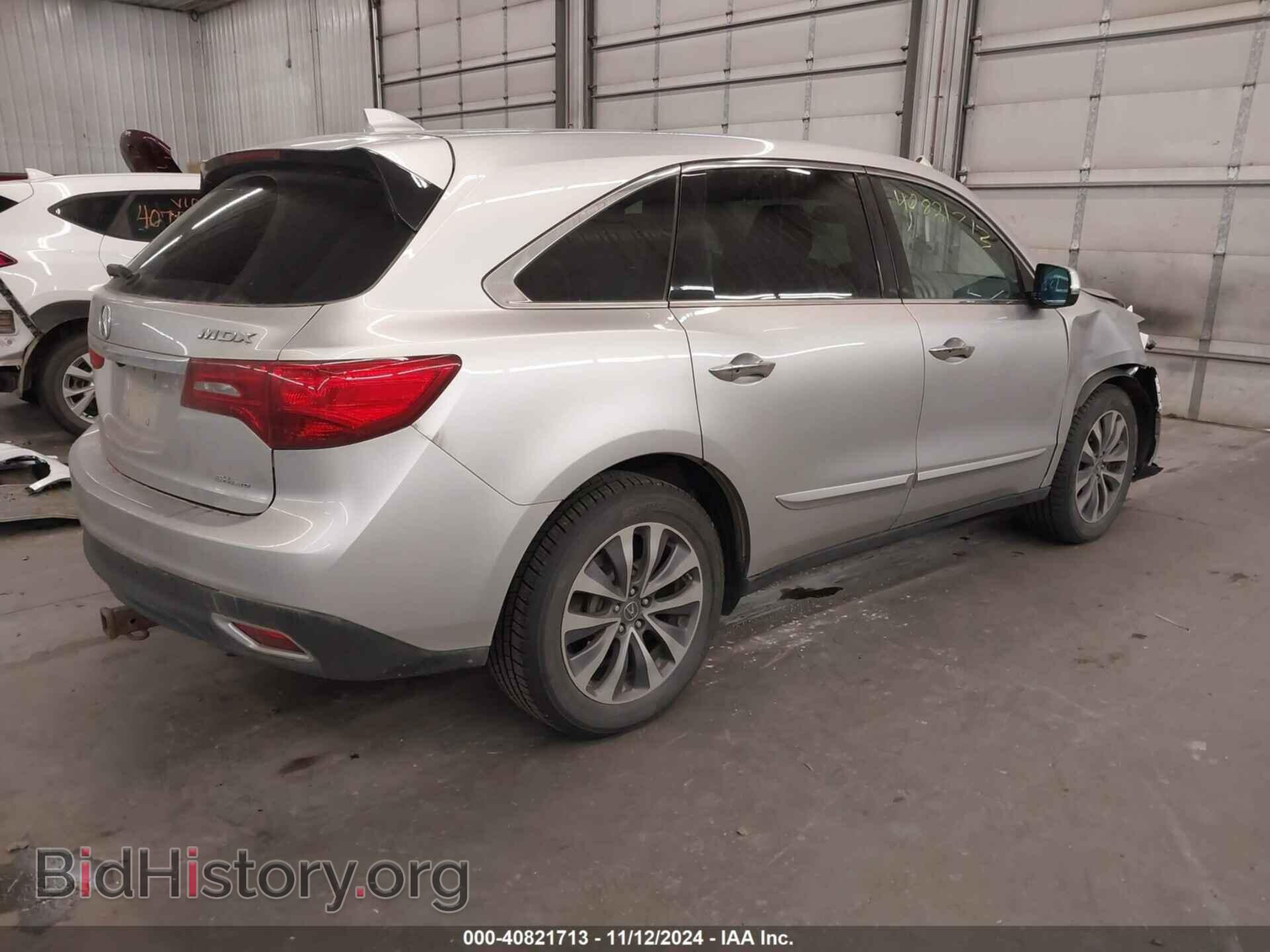 2014 ACURA MDX - VIN: 5FRYD4H43EB020367 - Фото 4