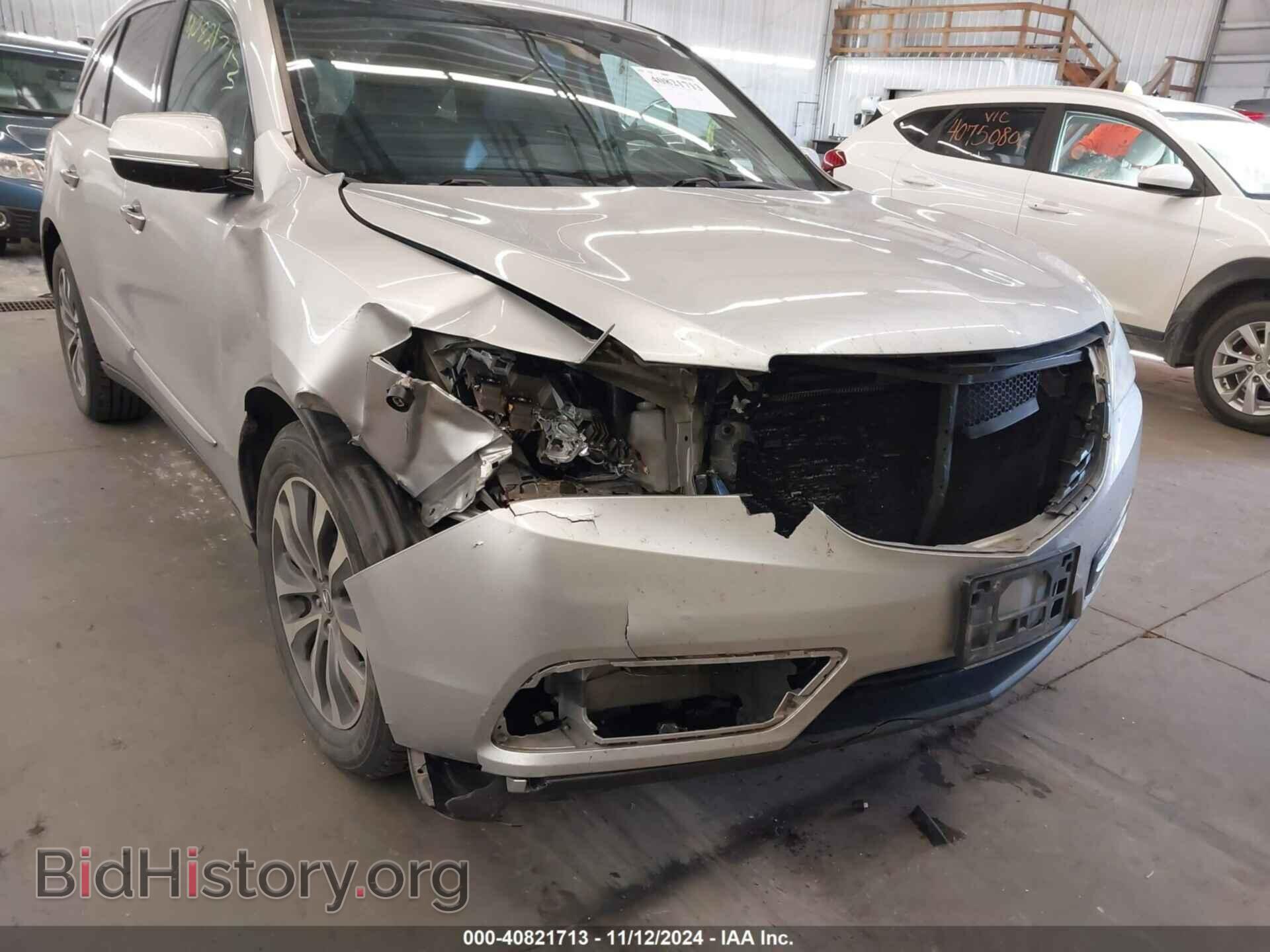 2014 ACURA MDX - VIN: 5FRYD4H43EB020367 - Фото 6