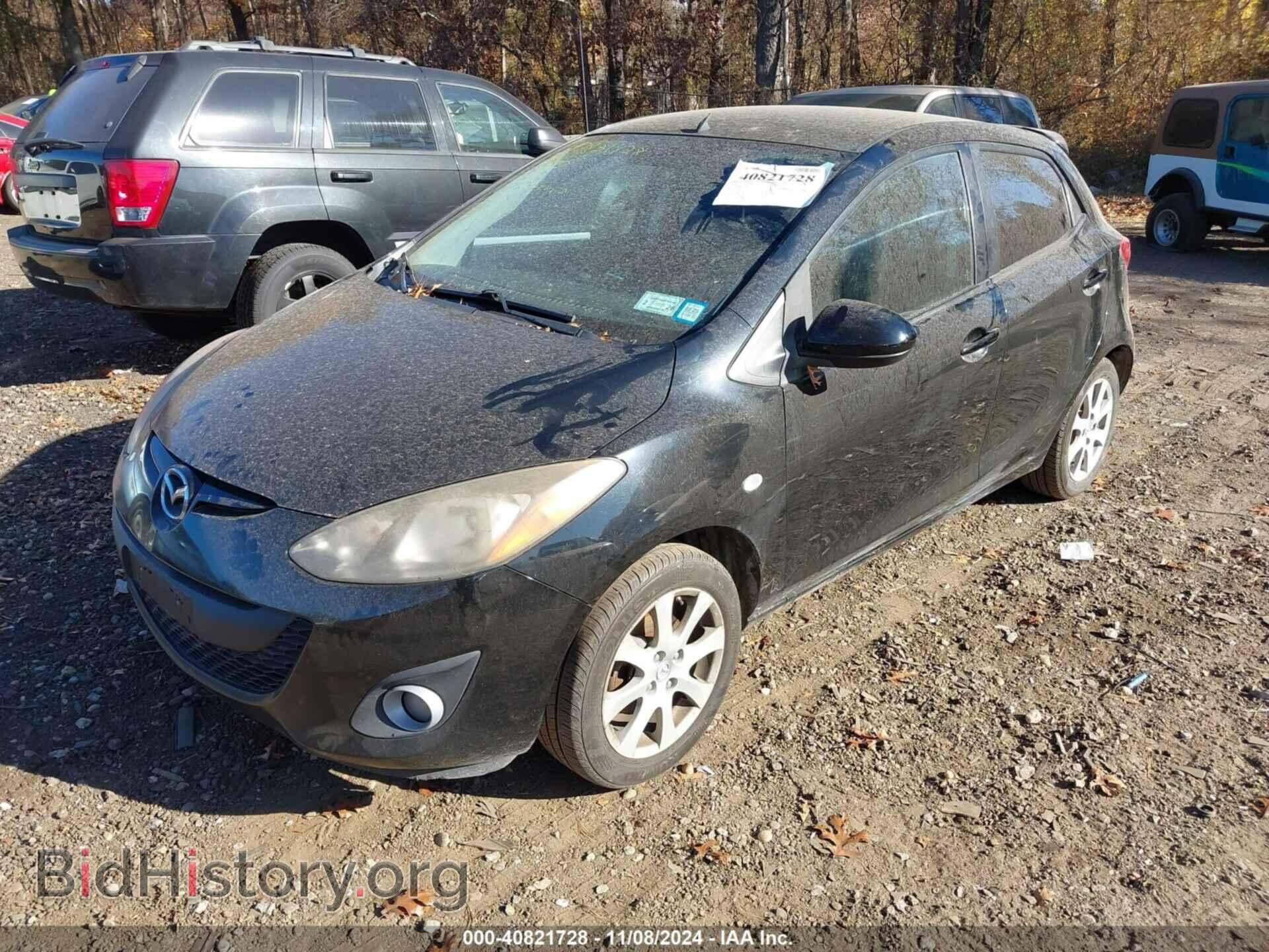 2011 MAZDA MAZDA2 - VIN: JM1DE1HZ3B0102066 - Фото 2