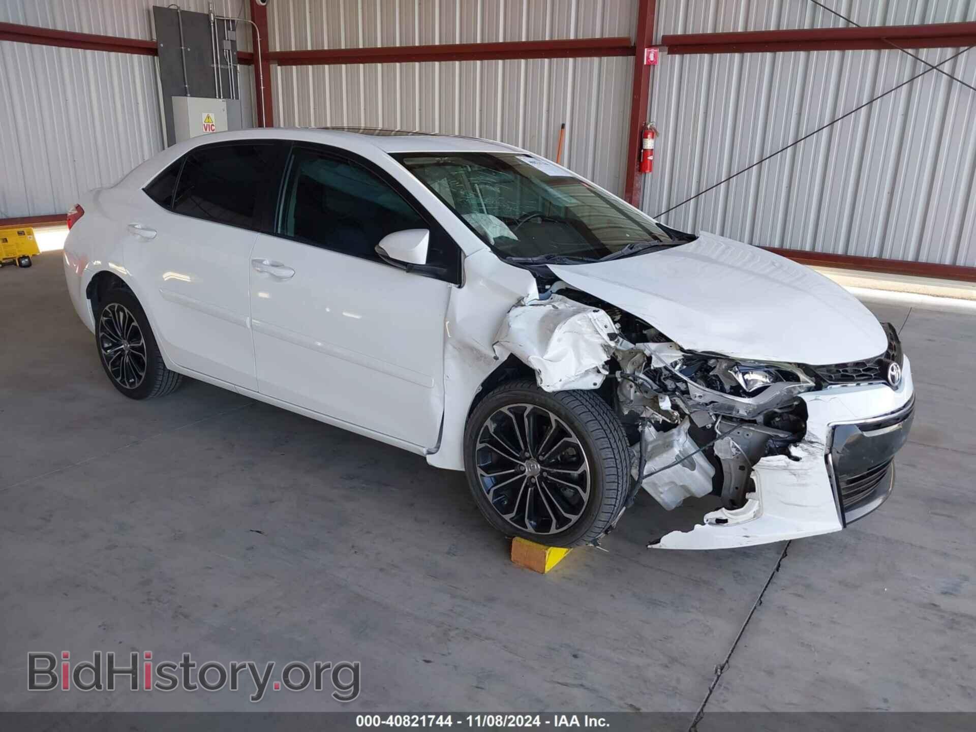 Фотография 5YFBURHE9GP421555 - TOYOTA COROLLA 2016