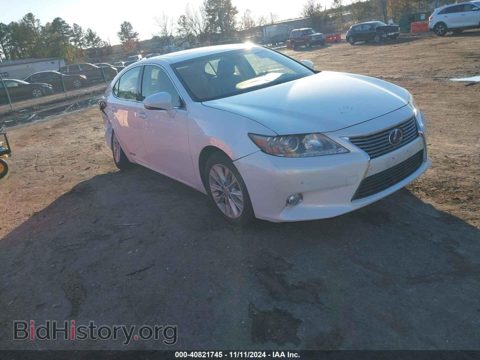 Photo JTHBW1GG2D2027273 - LEXUS ES 300H 2013