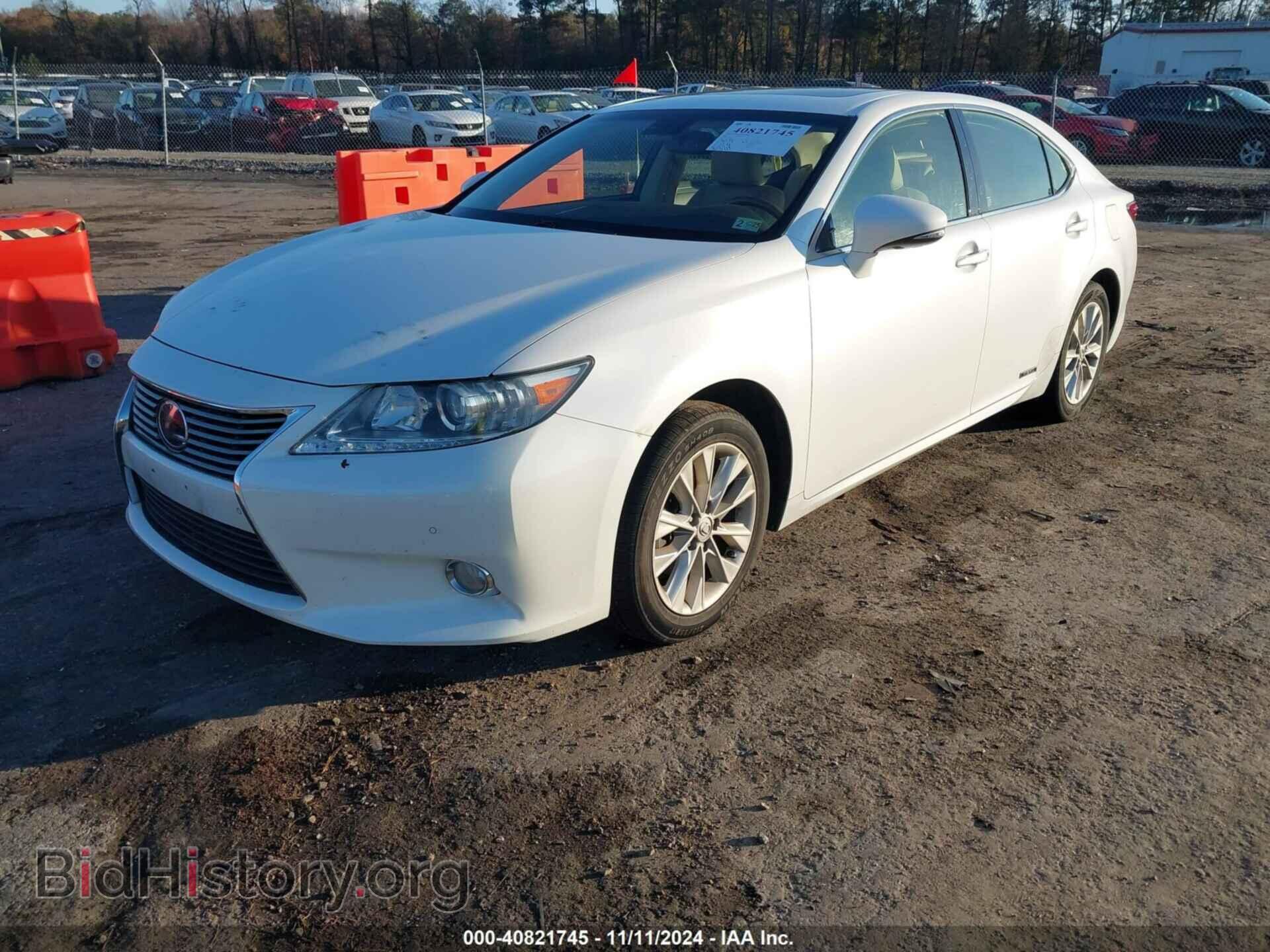 2013 LEXUS ES 300H - VIN: JTHBW1GG2D2027273 - Фото 2