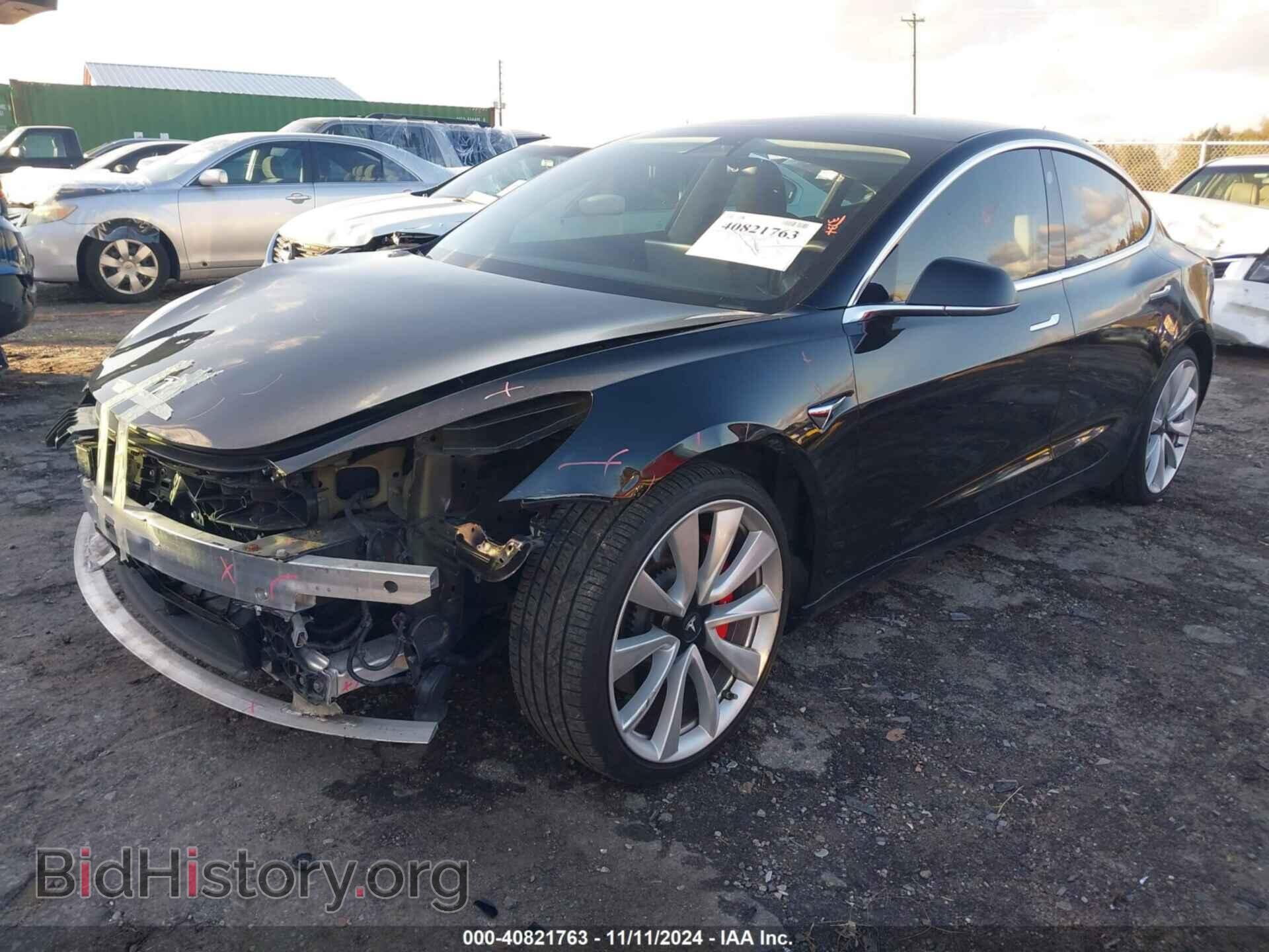 2019 TESLA MODEL 3 - VIN: 5YJ3E1EB9KF438406 - Фото 2