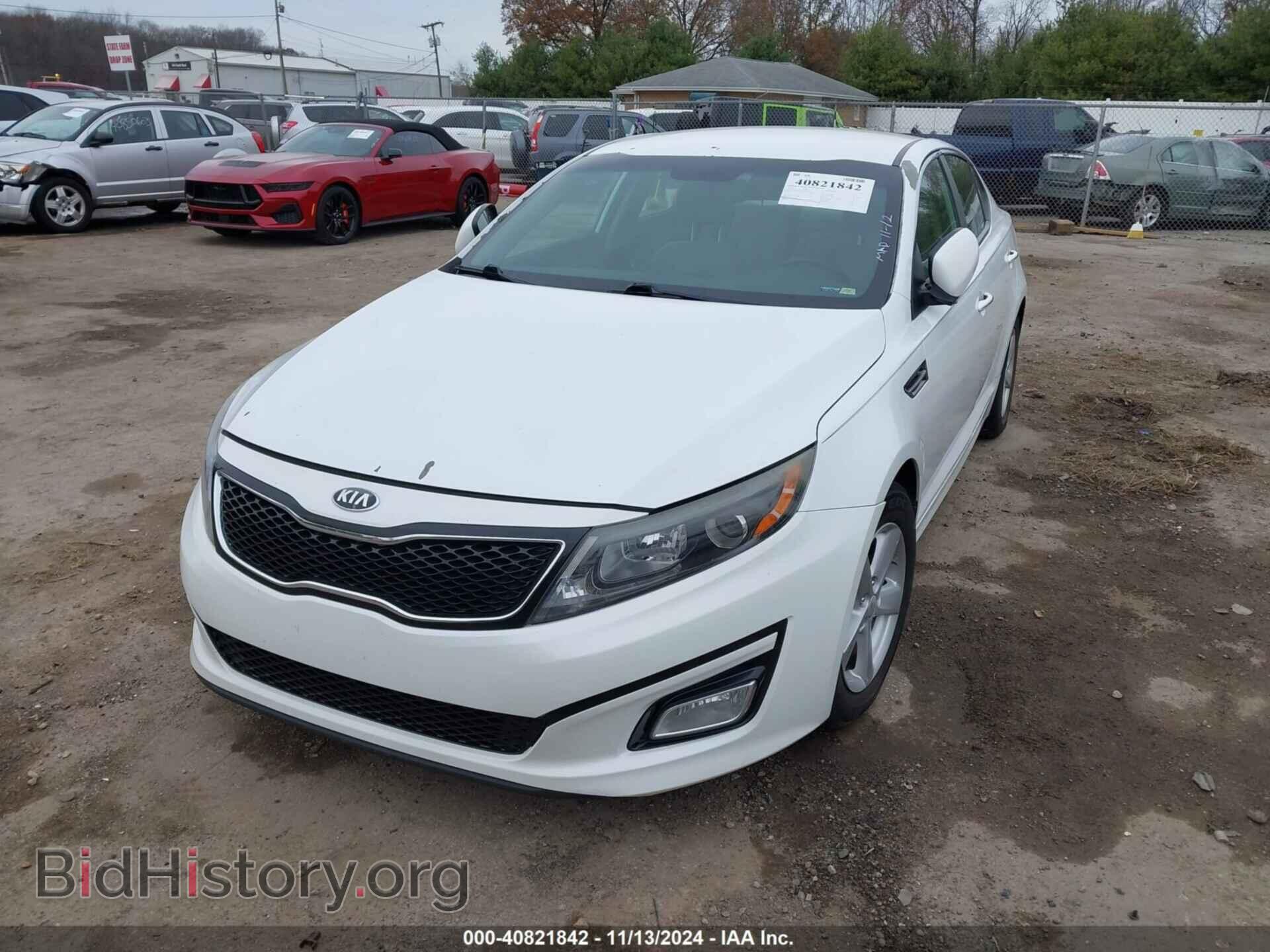 2014 KIA OPTIMA - VIN: 5XXGM4A74EG269727 - Фото 2
