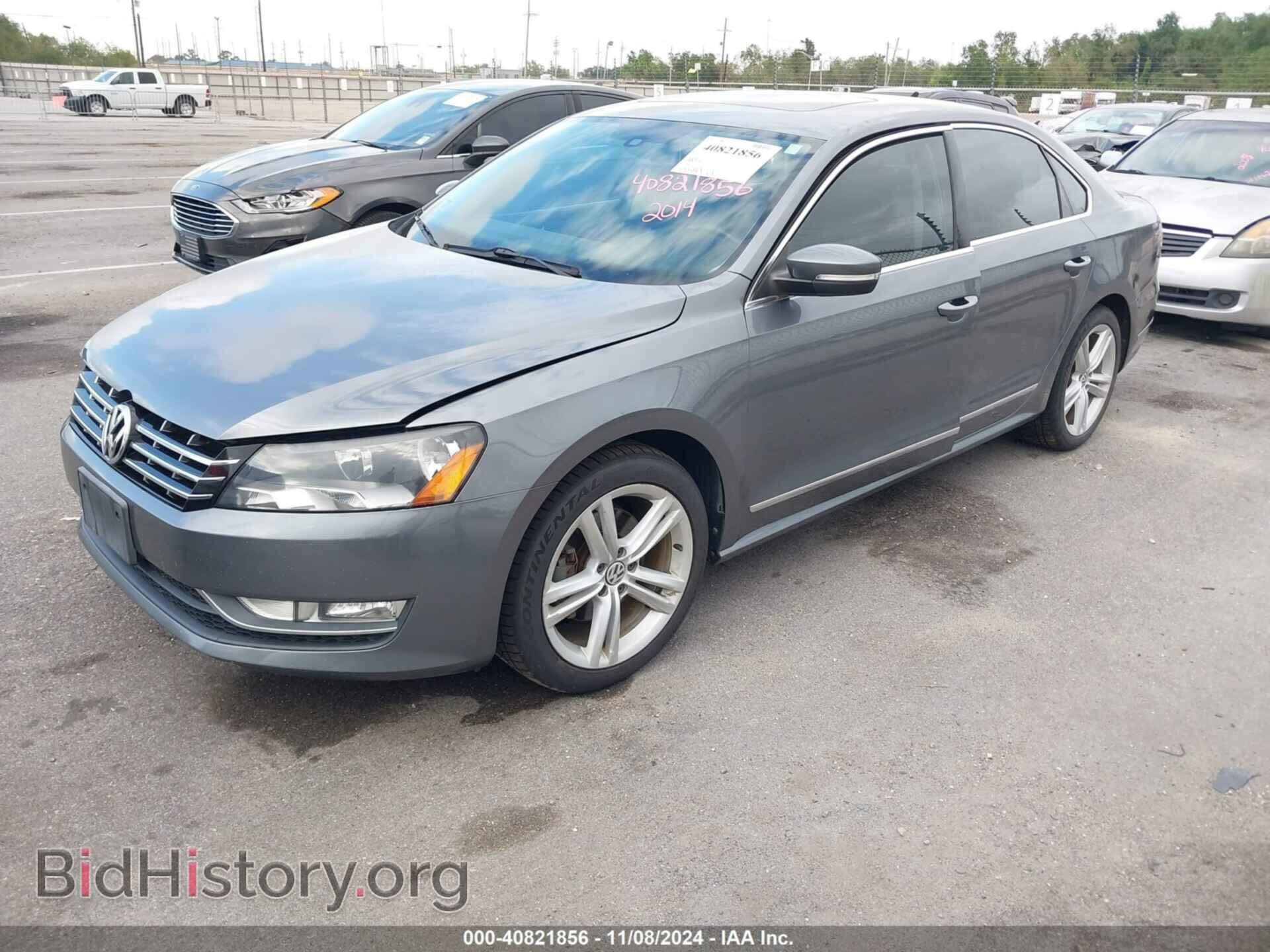 2014 VOLKSWAGEN PASSAT - VIN: 1VWBN7A30EC001521 - Фото 2