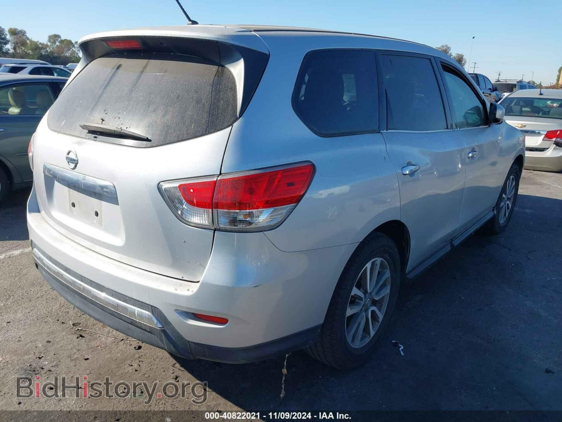 2014 NISSAN PATHFINDER - VIN: 5N1AR2MNXEC616494 - Фото 4