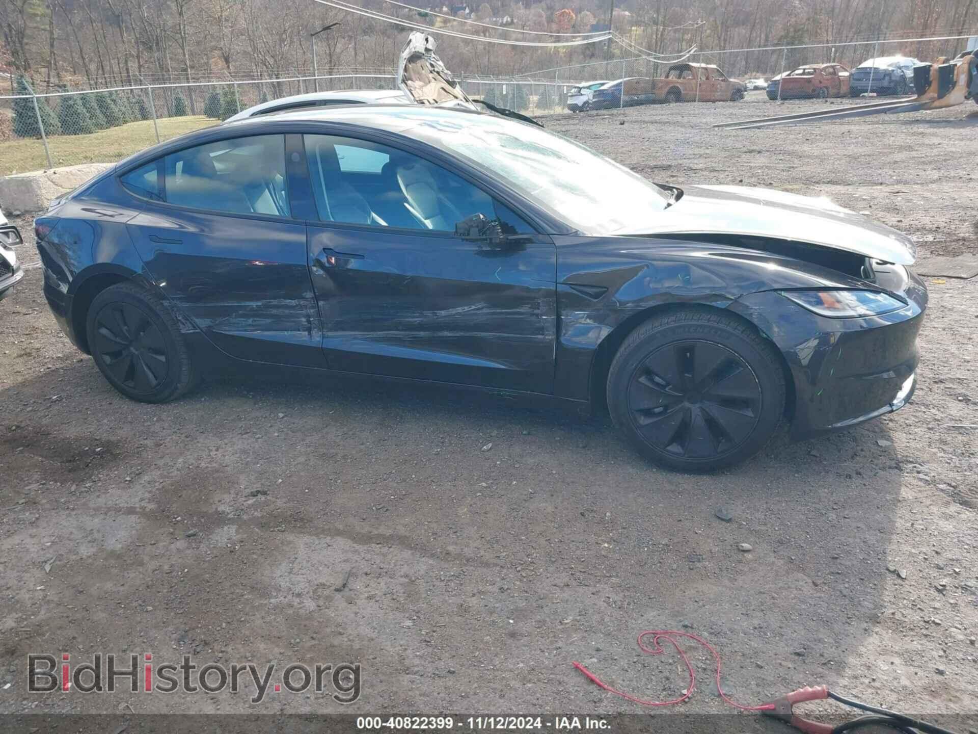 Photo 5YJ3E1EA9RF843196 - TESLA MODEL 3 2024