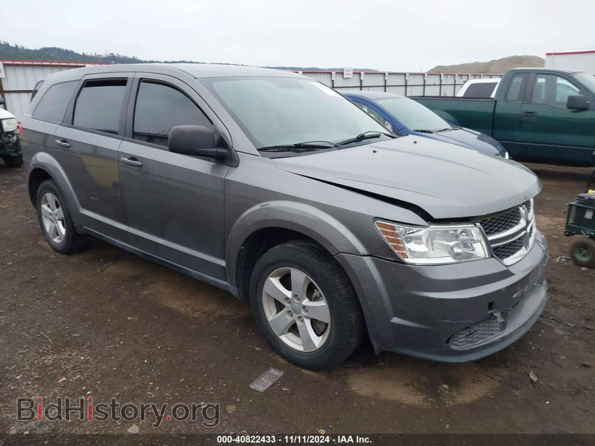 Photo 3C4PDCAB3DT532002 - DODGE JOURNEY 2013