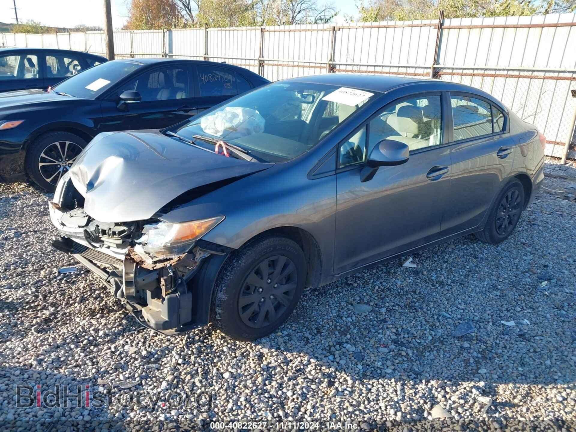 2012 HONDA CIVIC - VIN: 19XFB2F5XCE001204 - Фото 2