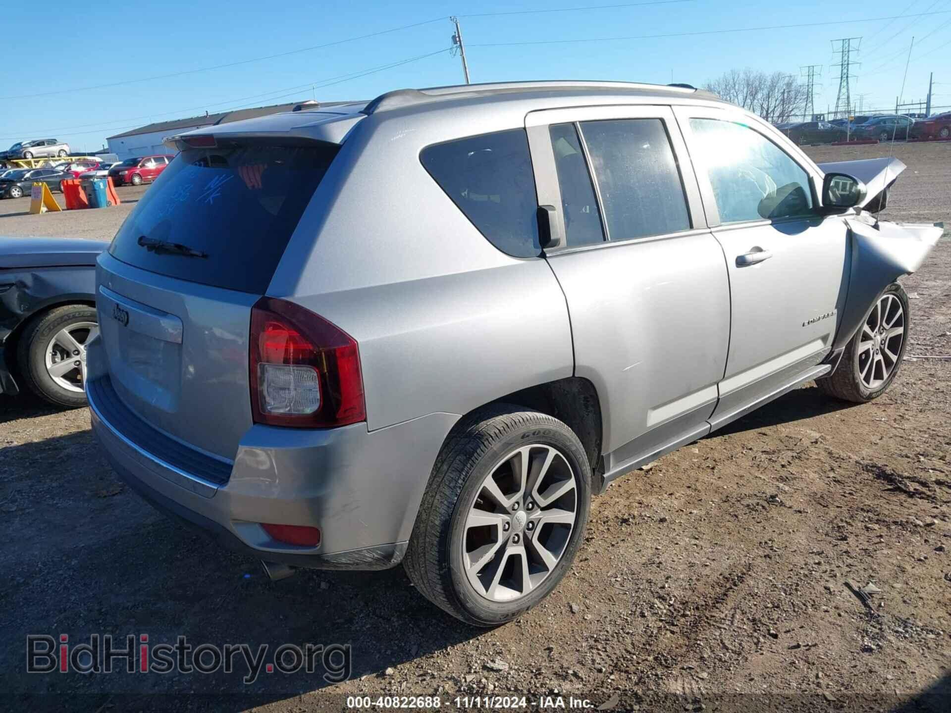 2017 JEEP COMPASS - VIN: 1C4NJCBA0HD141262 - Фото 4