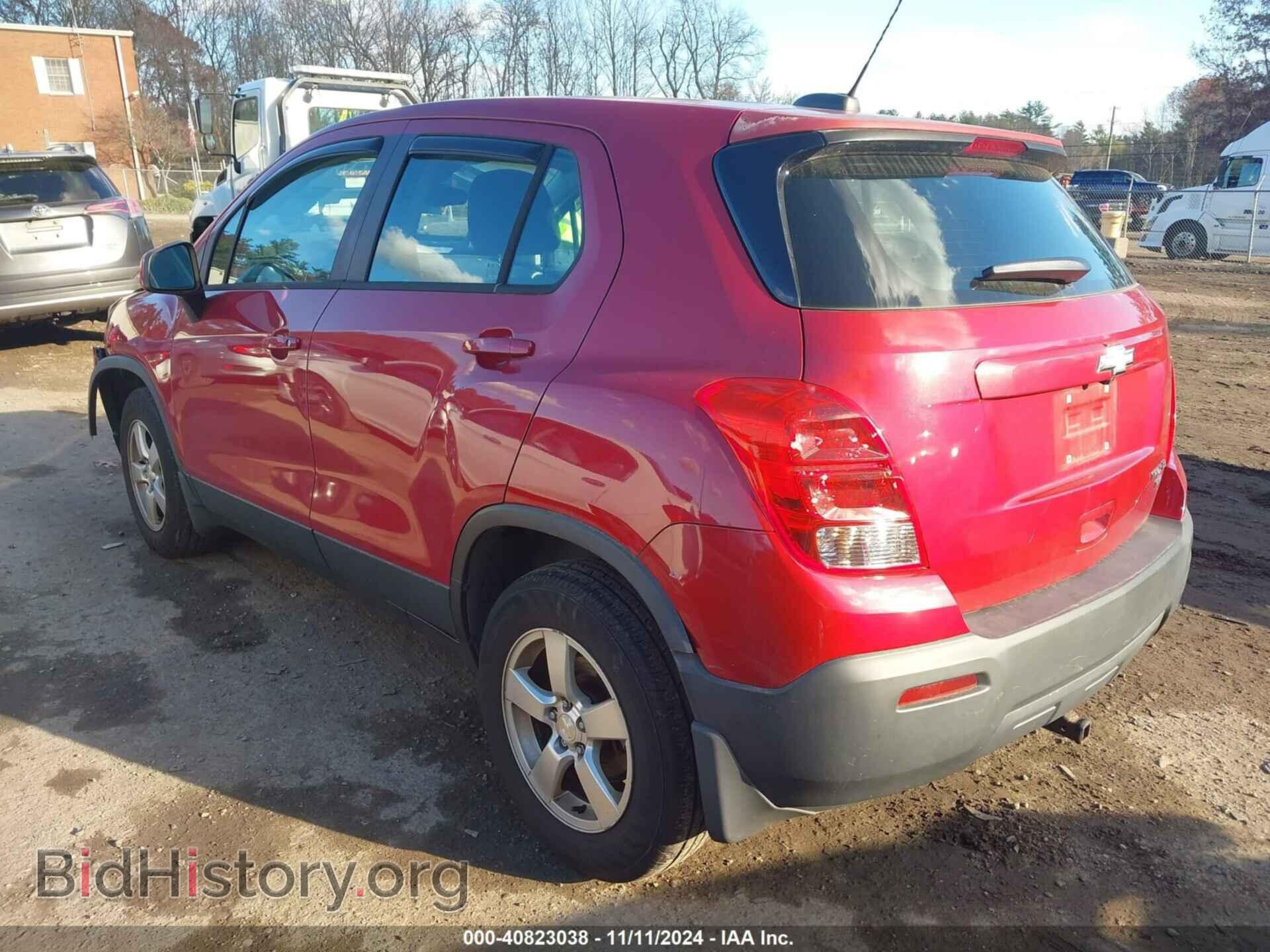 2015 CHEVROLET TRAX - VIN: KL7CJPSB2FB080042 - Фото 3