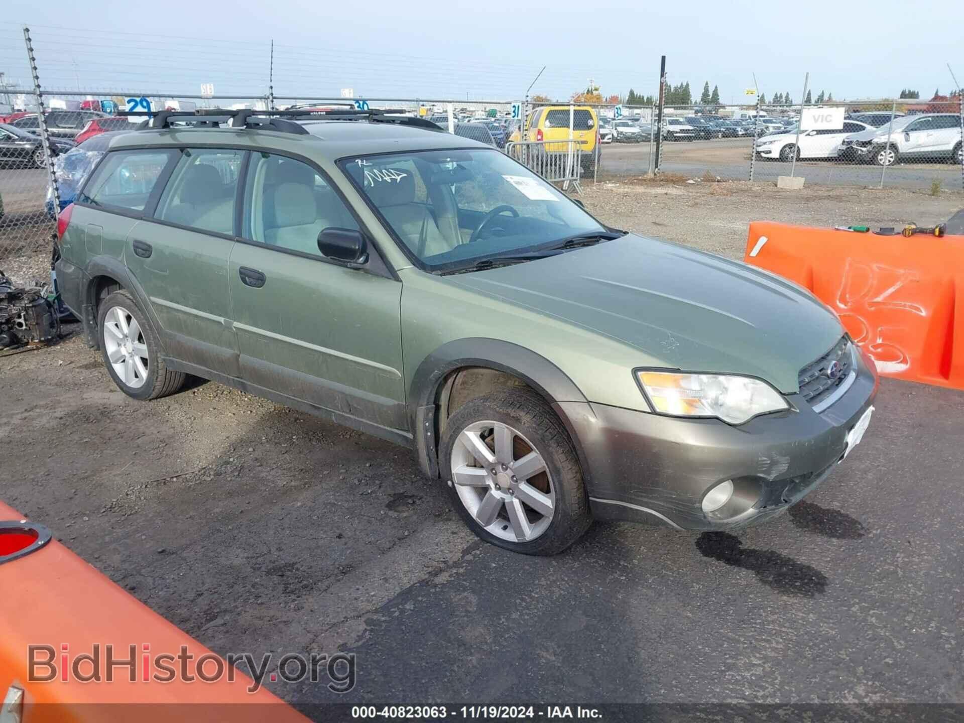 Photo 4S4BP61C867331095 - SUBARU OUTBACK 2006