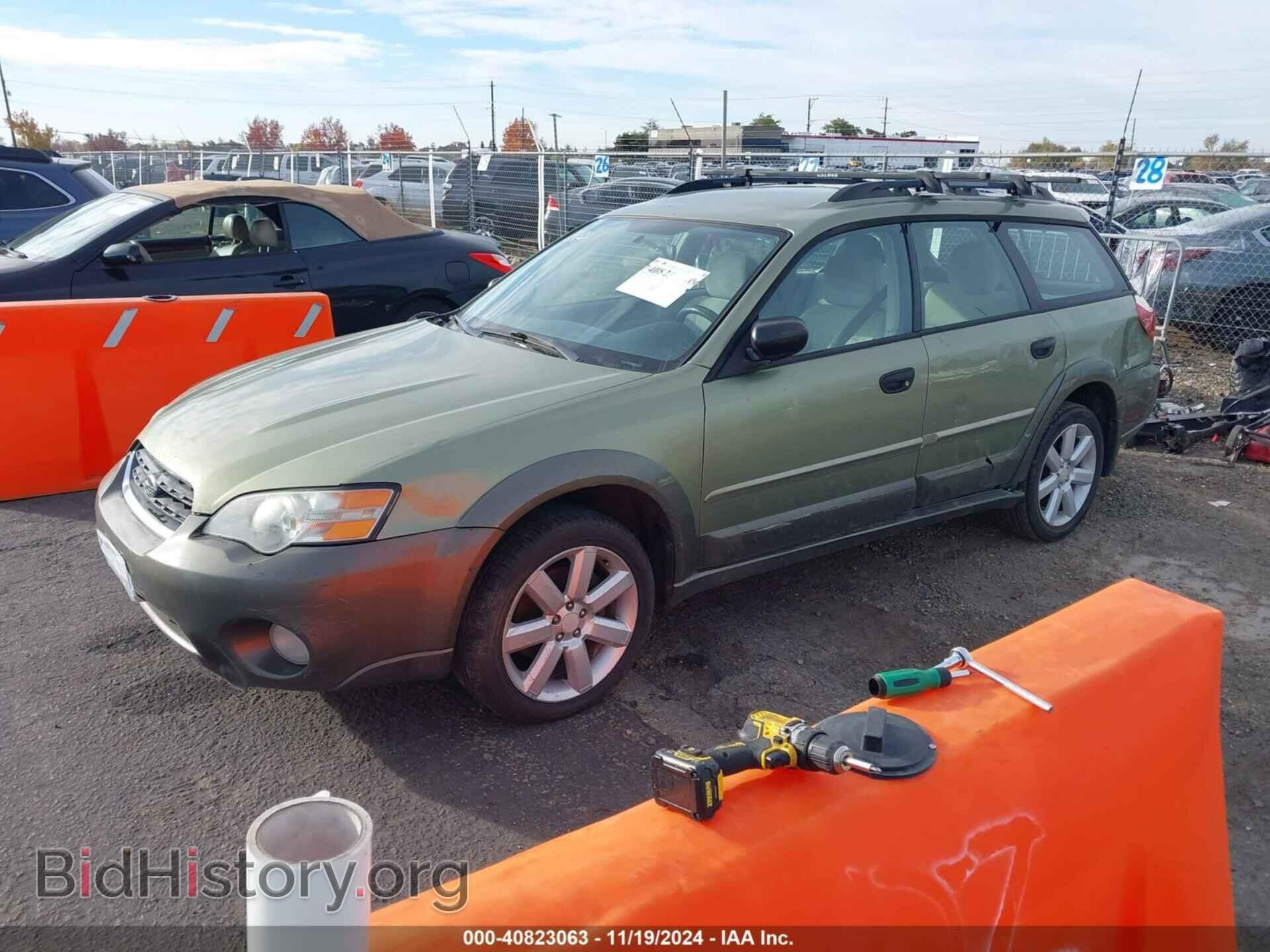 2006 SUBARU OUTBACK - VIN: 4S4BP61C867331095 - Фото 2