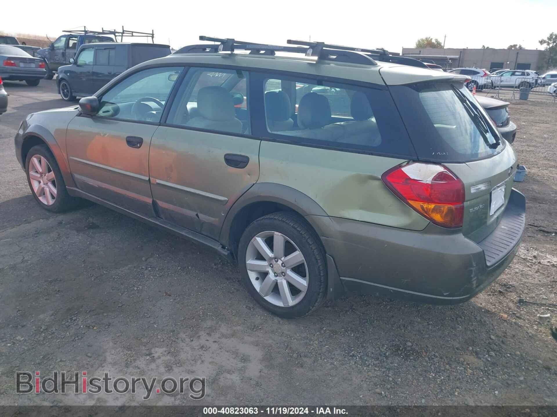 2006 SUBARU OUTBACK - VIN: 4S4BP61C867331095 - Фото 3