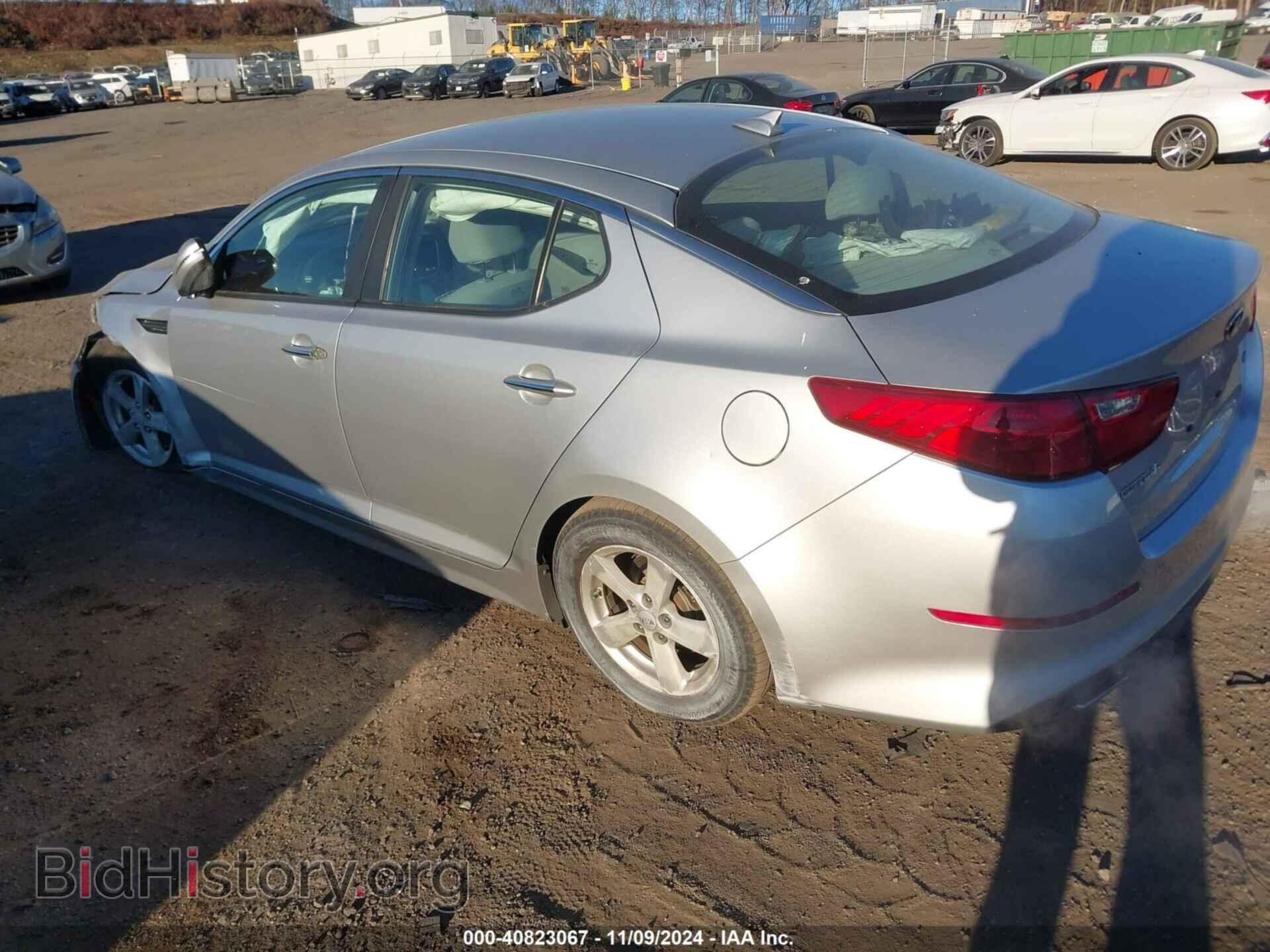 2014 KIA OPTIMA - VIN: KNAGM4A76E5472748 - Photo 3