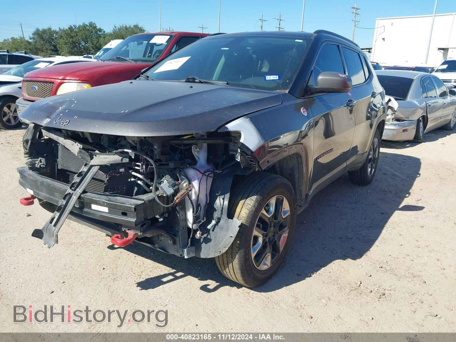 2018 JEEP COMPASS - VIN: 3C4NJDDB5JT262963 - Фото 2