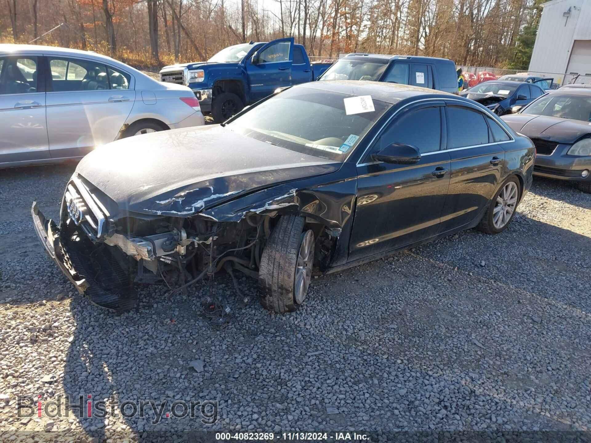 2014 AUDI A6 - VIN: WAUGFAFC0EN066463 - Фото 2