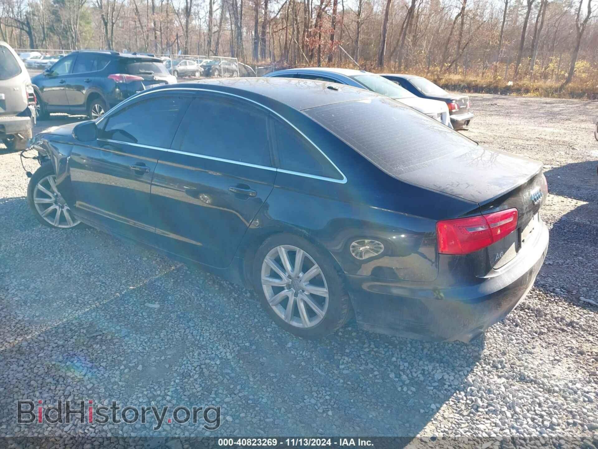 2014 AUDI A6 - VIN: WAUGFAFC0EN066463 - Фото 3