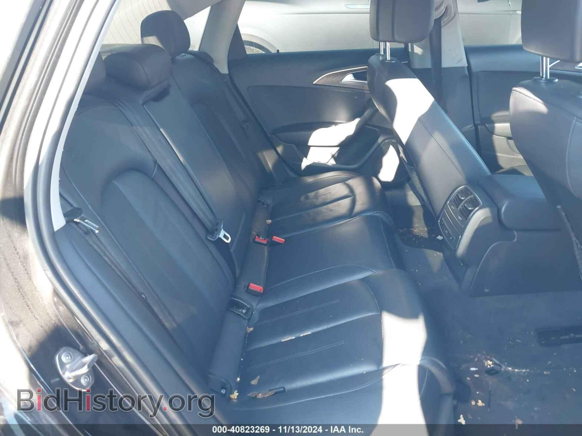2014 AUDI A6 - VIN: WAUGFAFC0EN066463 - Фото 8