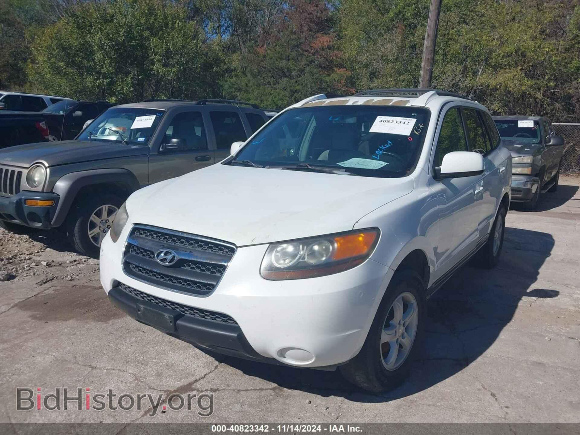 2007 HYUNDAI SANTA FE - VIN: 5NMSG13D47H089641 - Фото 2
