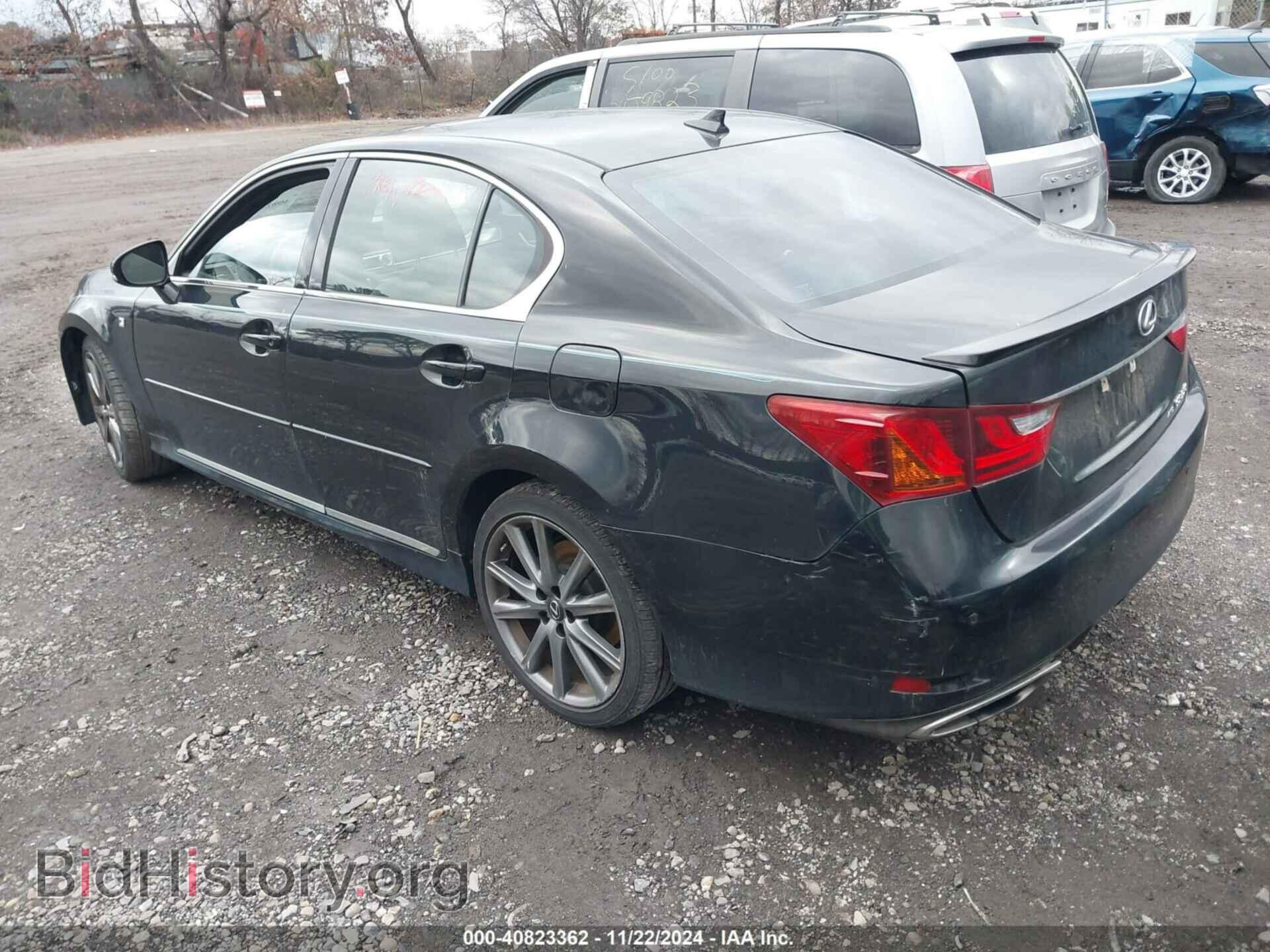 2013 LEXUS GS - VIN: JTHCE1BL5D5018139 - Photo 3