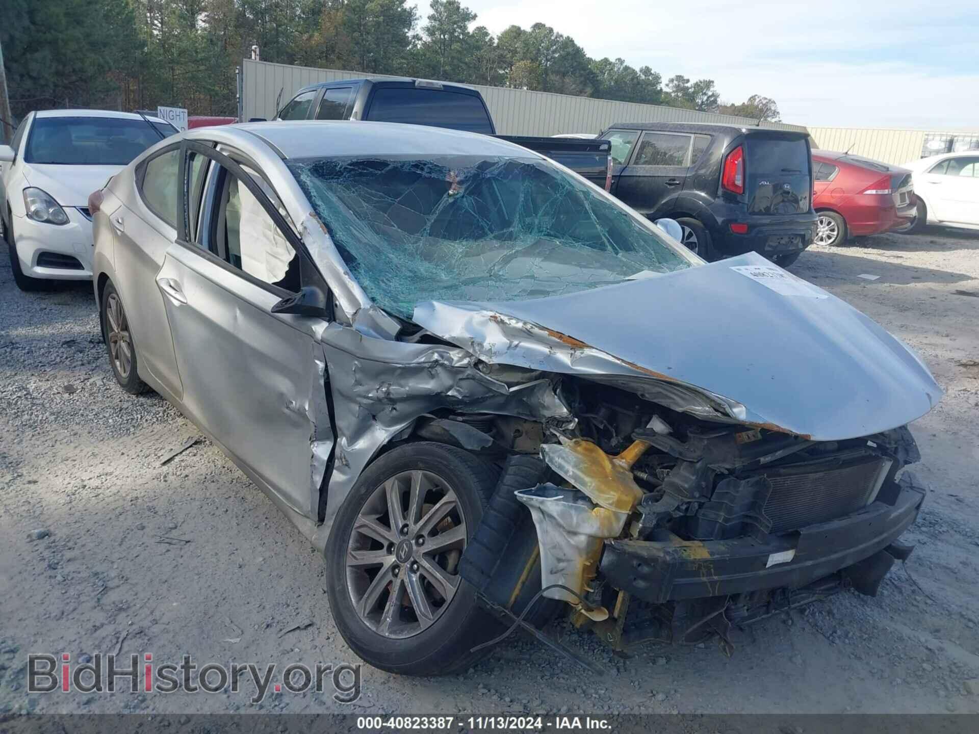 Photo 5NPDH4AE2EH495825 - HYUNDAI ELANTRA 2014