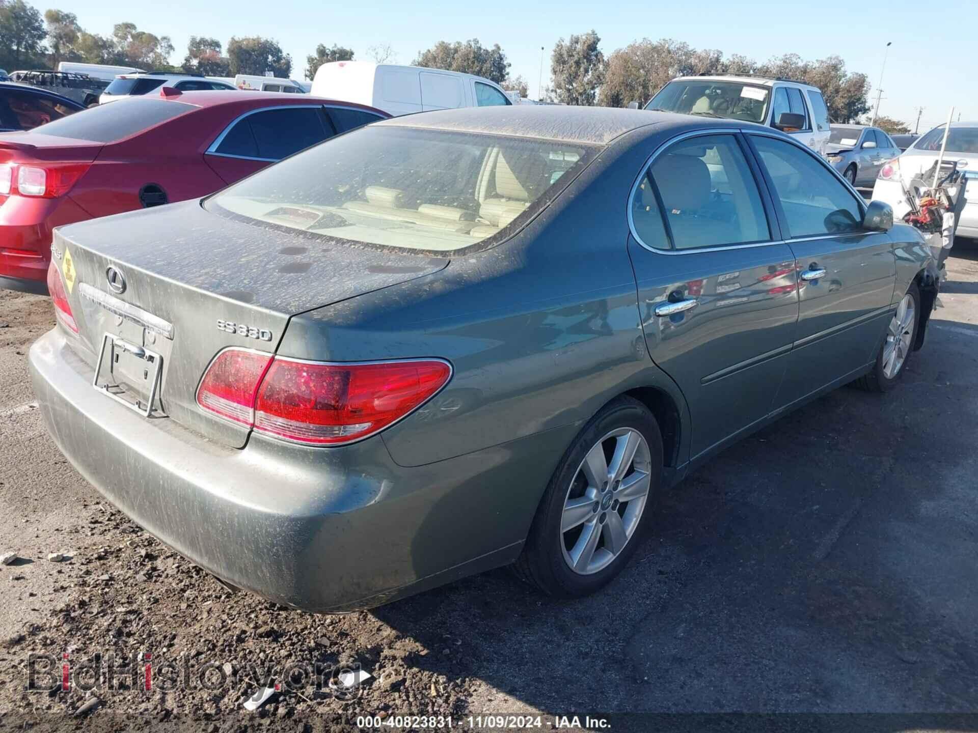 2005 LEXUS ES 330 - VIN: JTHBA30G055089677 - Фото 4